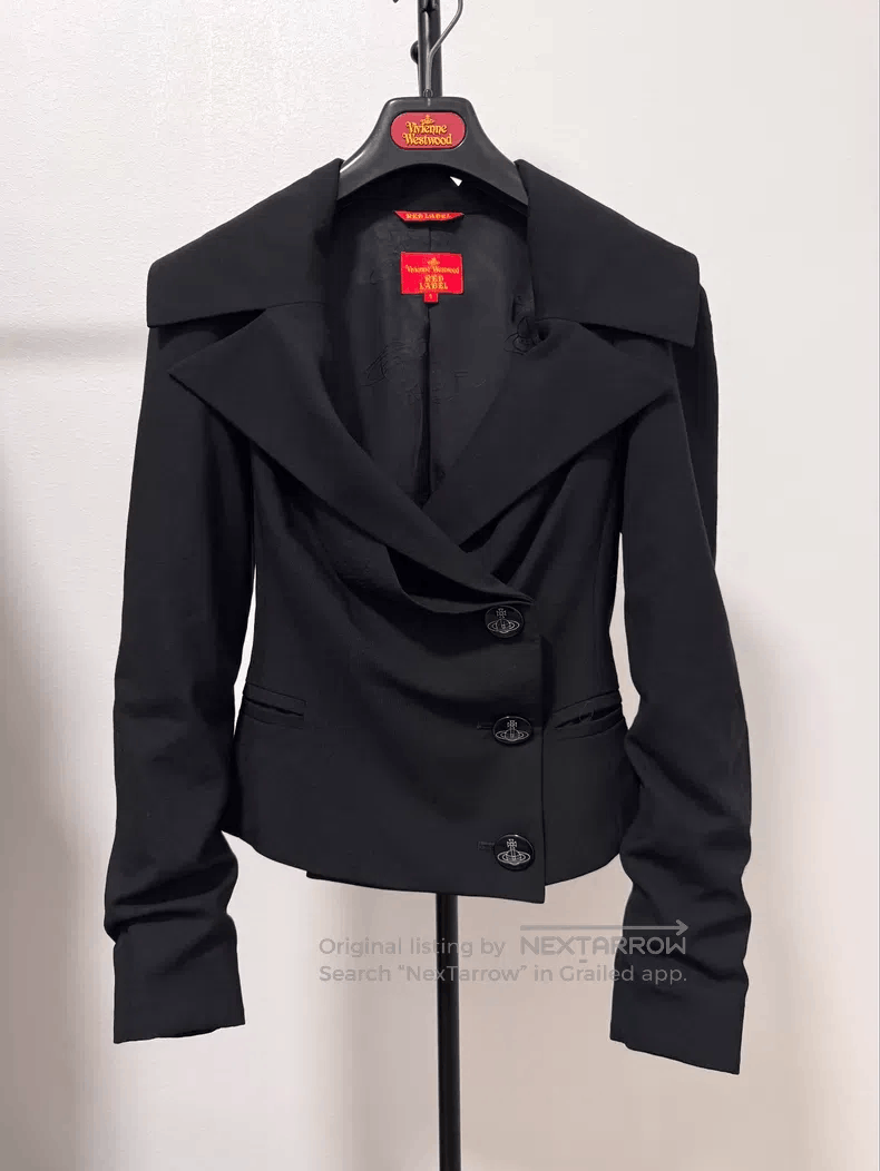 Vivienne Westwood Vivienne Westwood Witch Gothic Lapel Suit Jacket Size S / US 4 / IT 40 - 1 Thumbnail