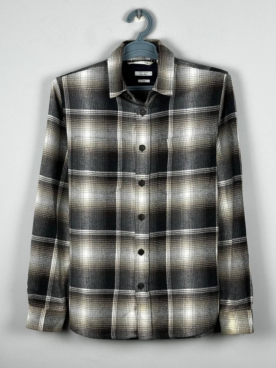 IKKS Luxury IKKS Plaid Long Sleeve Flannel Shirt Size S Size US S / EU 44-46 / 1 - 1 Thumbnail