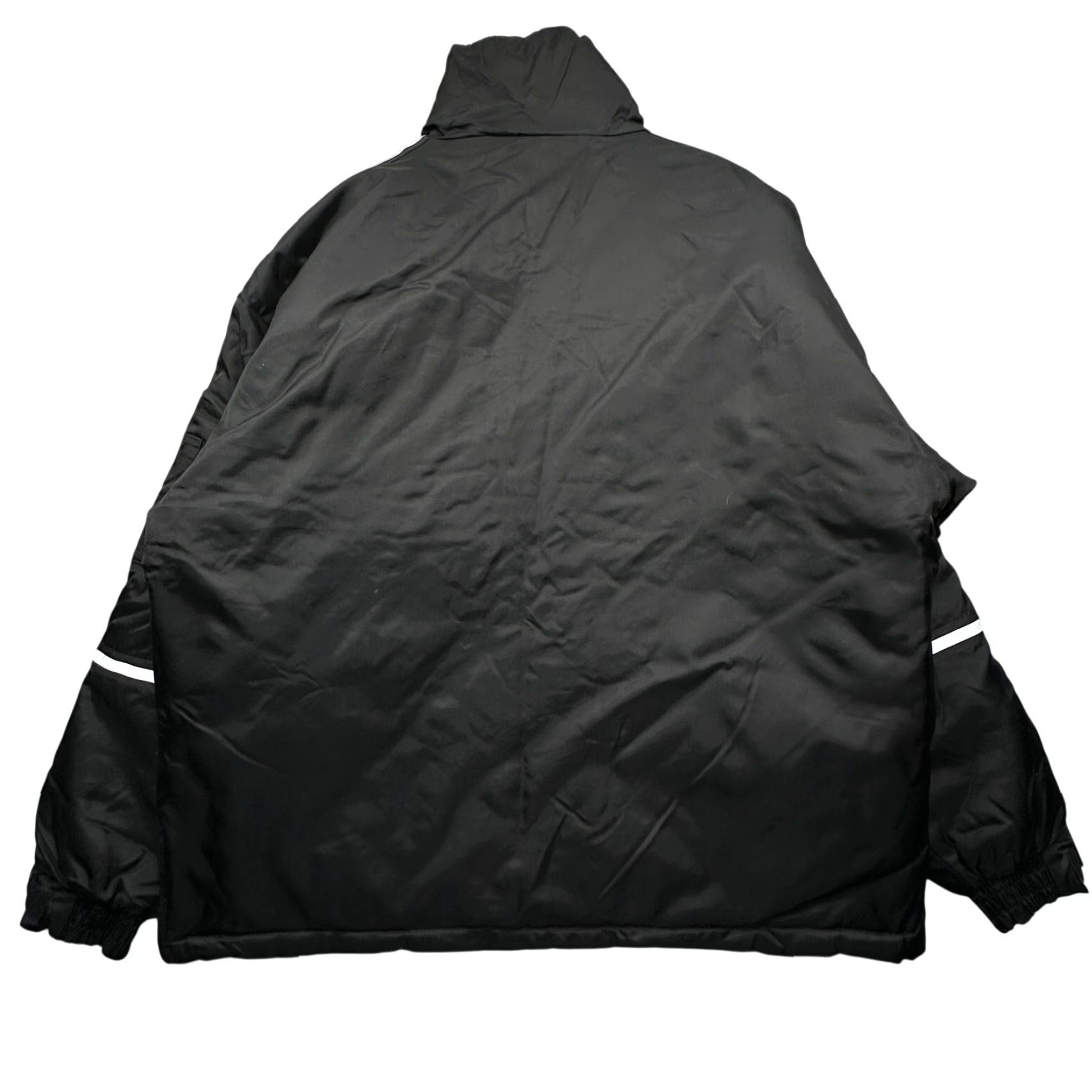Vintage VINTAGE Tri-Mountain Coca Cola Nylon Quilt Lined Work Jacket Mens XL Reflective Black Jacket Size US XL / EU 56 / 4 - 2 Thumbnail