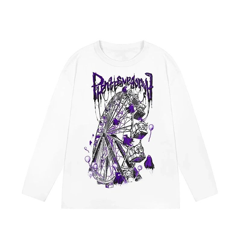 Other Aesthetic Oversized Ghost T-Shirt Size US L / EU 52-54 / 3 - 1 Thumbnail