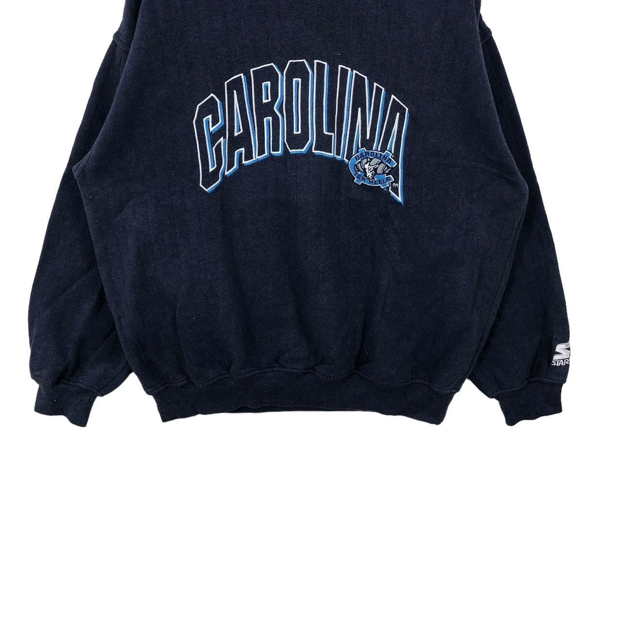 Starter Vintage STARTER CAROLINA TAR HEELS Collegiate Sweatshirt Size L / US 10 / IT 46 - 4 Thumbnail