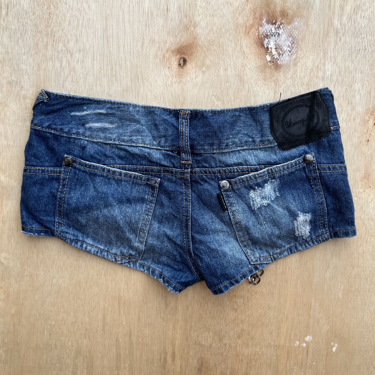 Japanese Brand SKINNY LIP DENIM JAPANESE BRAND BONDAGE MADPUNK LIKE LGB Size 30" / US 8 / IT 44 - 7 Thumbnail