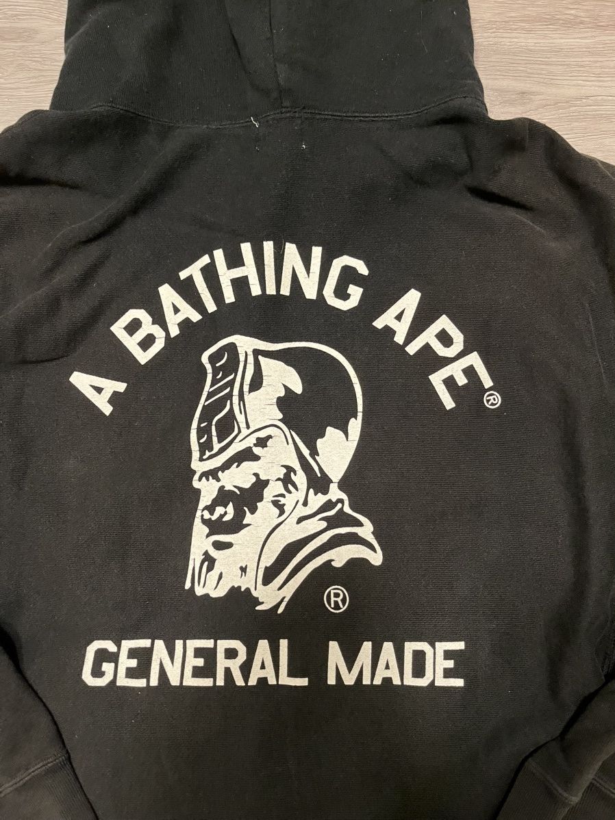 Bape A Bathing Ape Generals zip hoodie size M Size US M / EU 48-50 / 2 - 3 Thumbnail