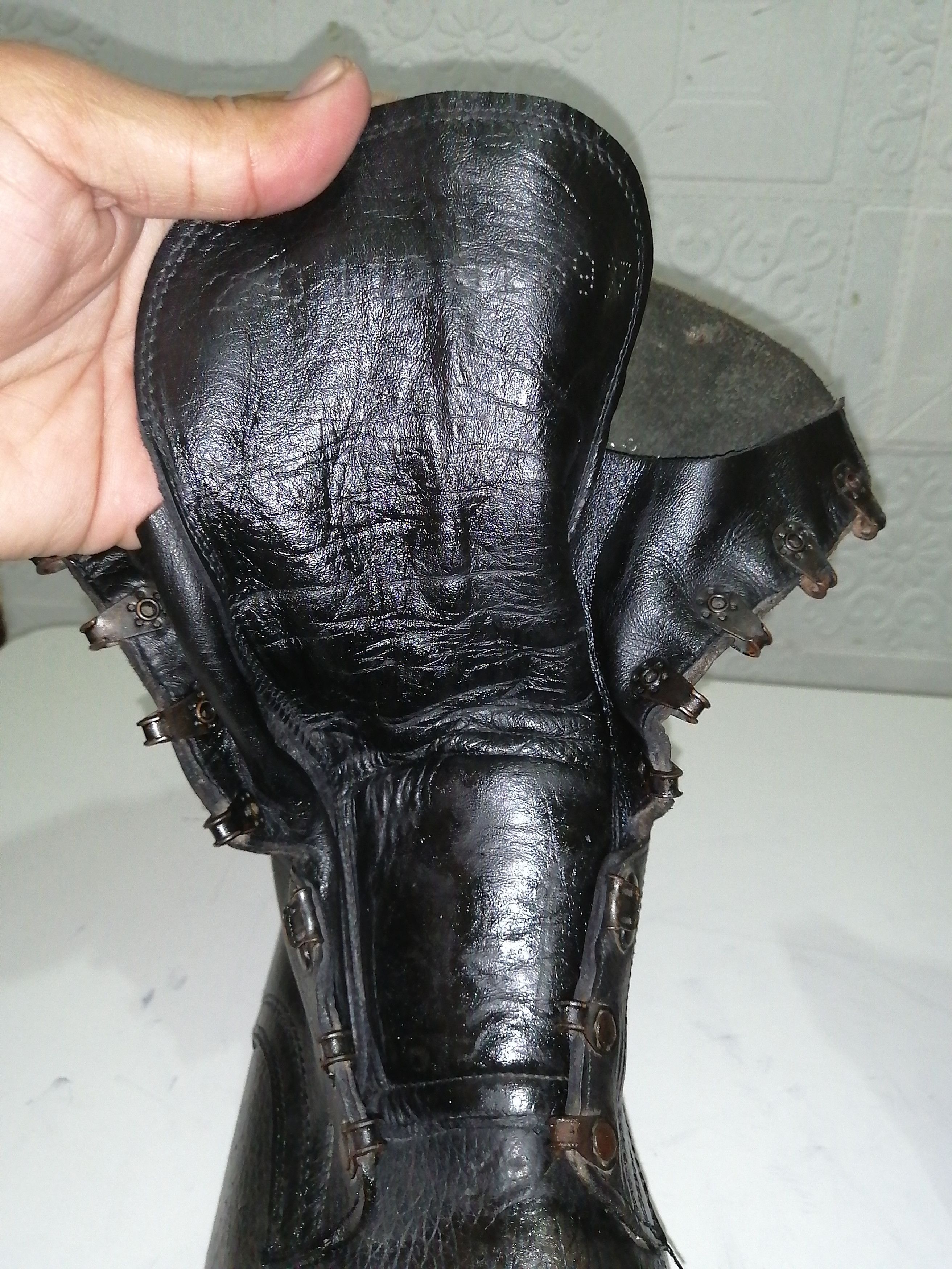 Vintage 1989 vintage Metzeler Combat boots Size US 9.5 / EU 42-43 - 9 Thumbnail