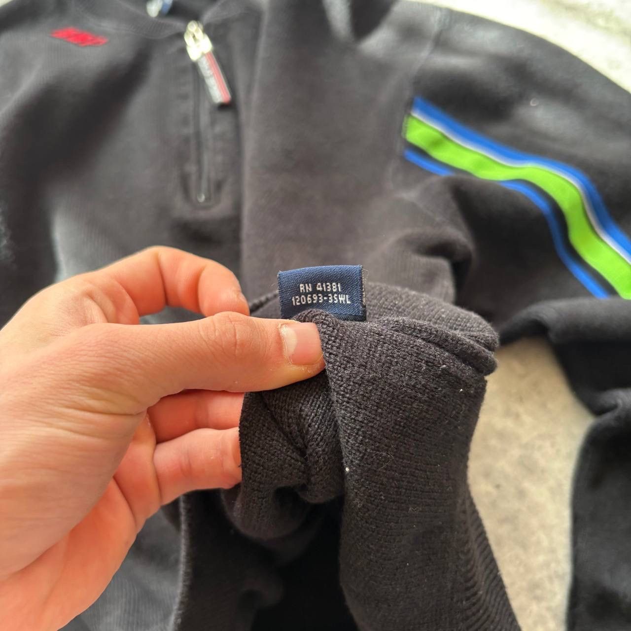 Polo Ralph Lauren Vintage 1/4 Zip Qaurter Polo Ralph Lauren Sport Size US M / EU 48-50 / 2 - 5 Thumbnail