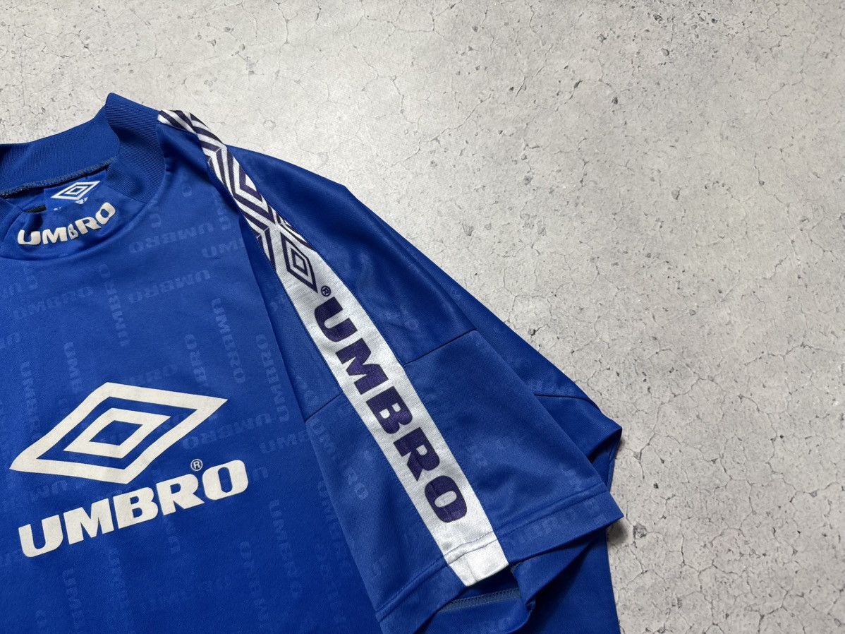 Umbro Umbro Vintage 90’s Soccer Jersey Big Logo Monogram Football Size US XL / EU 56 / 4 - 6 Thumbnail