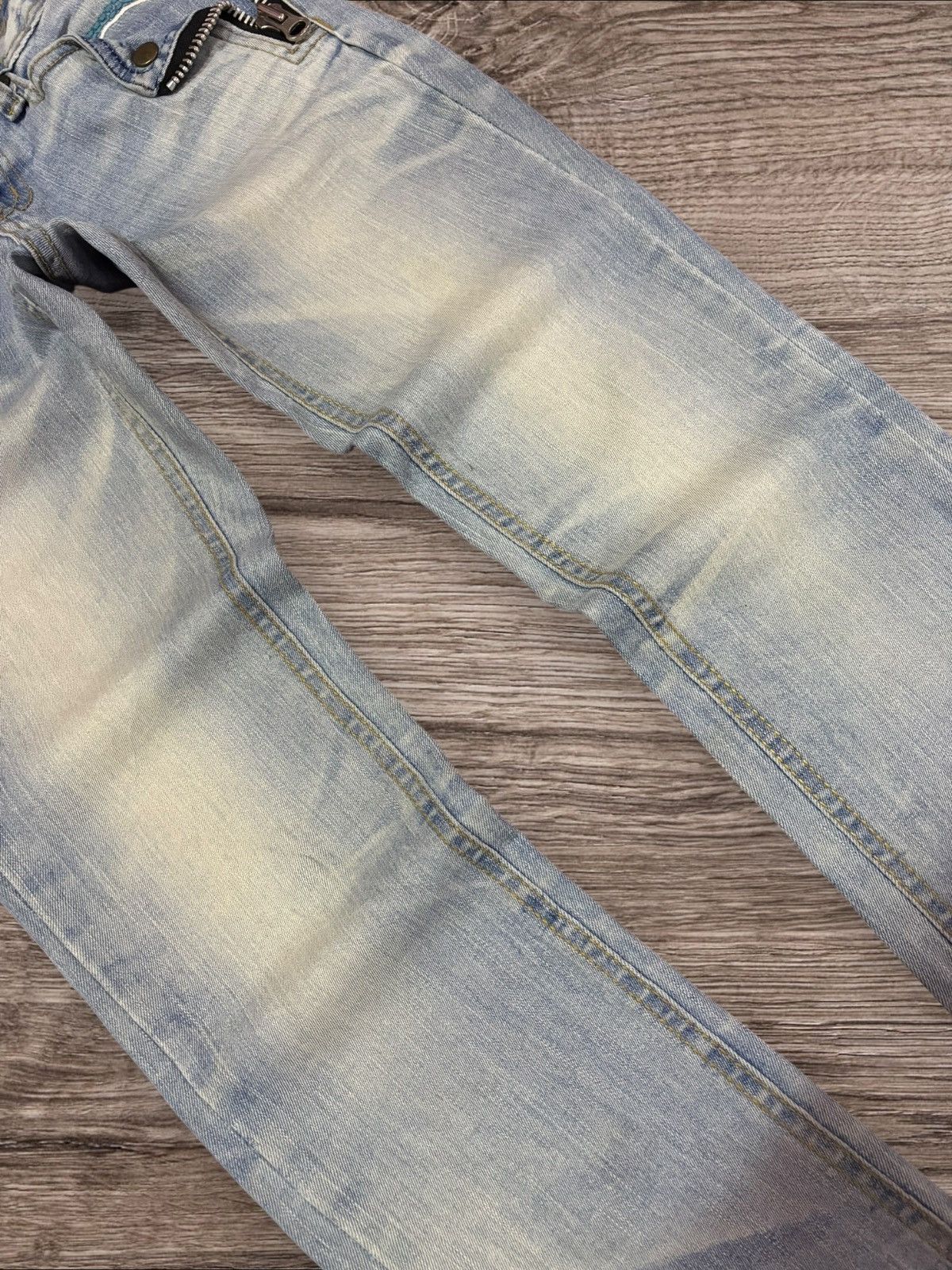 Seditionaries Japan Day Moon by Lolita Distress Punk Bondage Jeans Size 29" - 3 Thumbnail