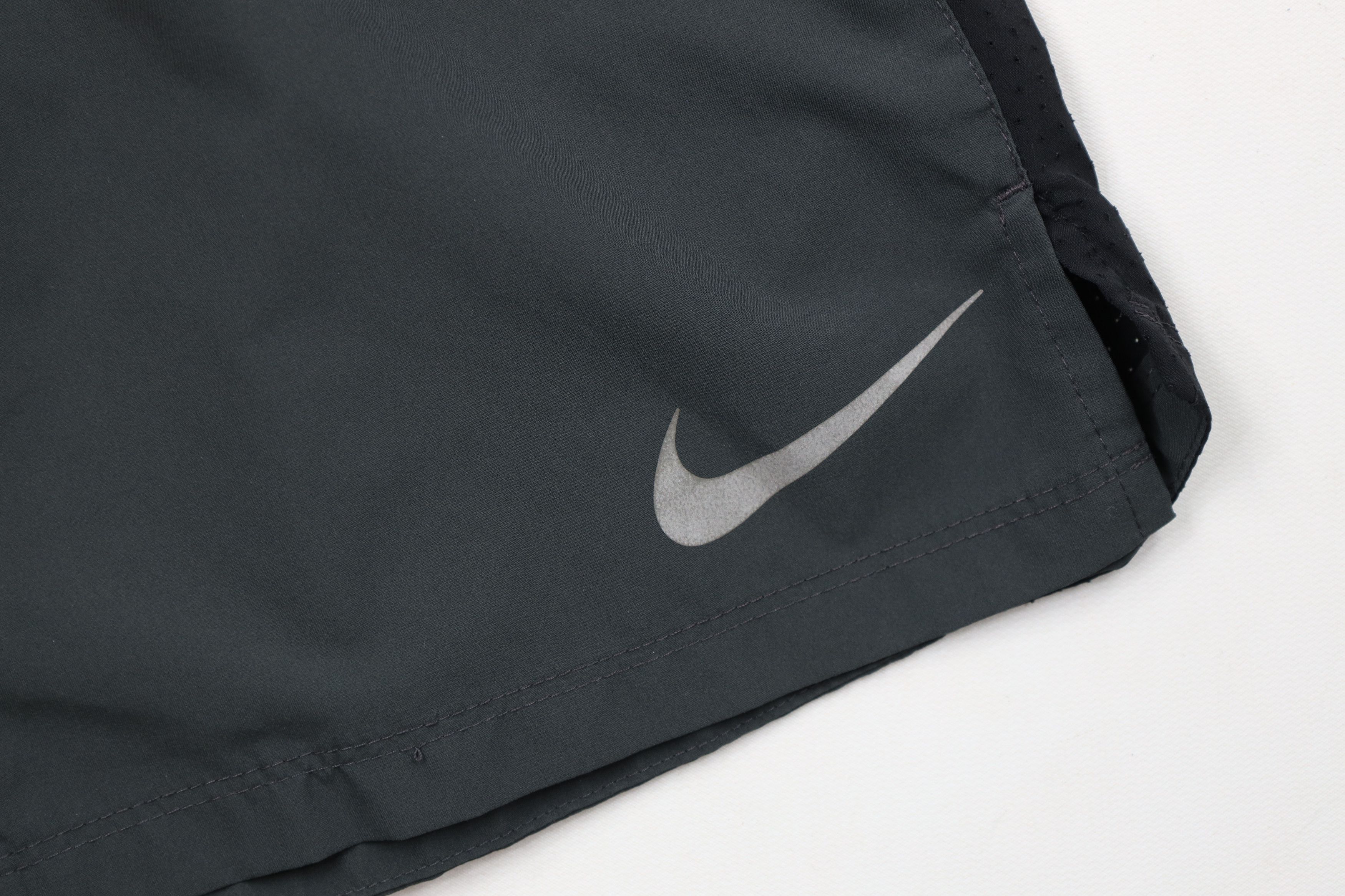 Nike × Vintage Vintage Nike Big Swoosh Lined Running Jogging Gym Shorts Size US 32 / EU 48 - 5 Thumbnail