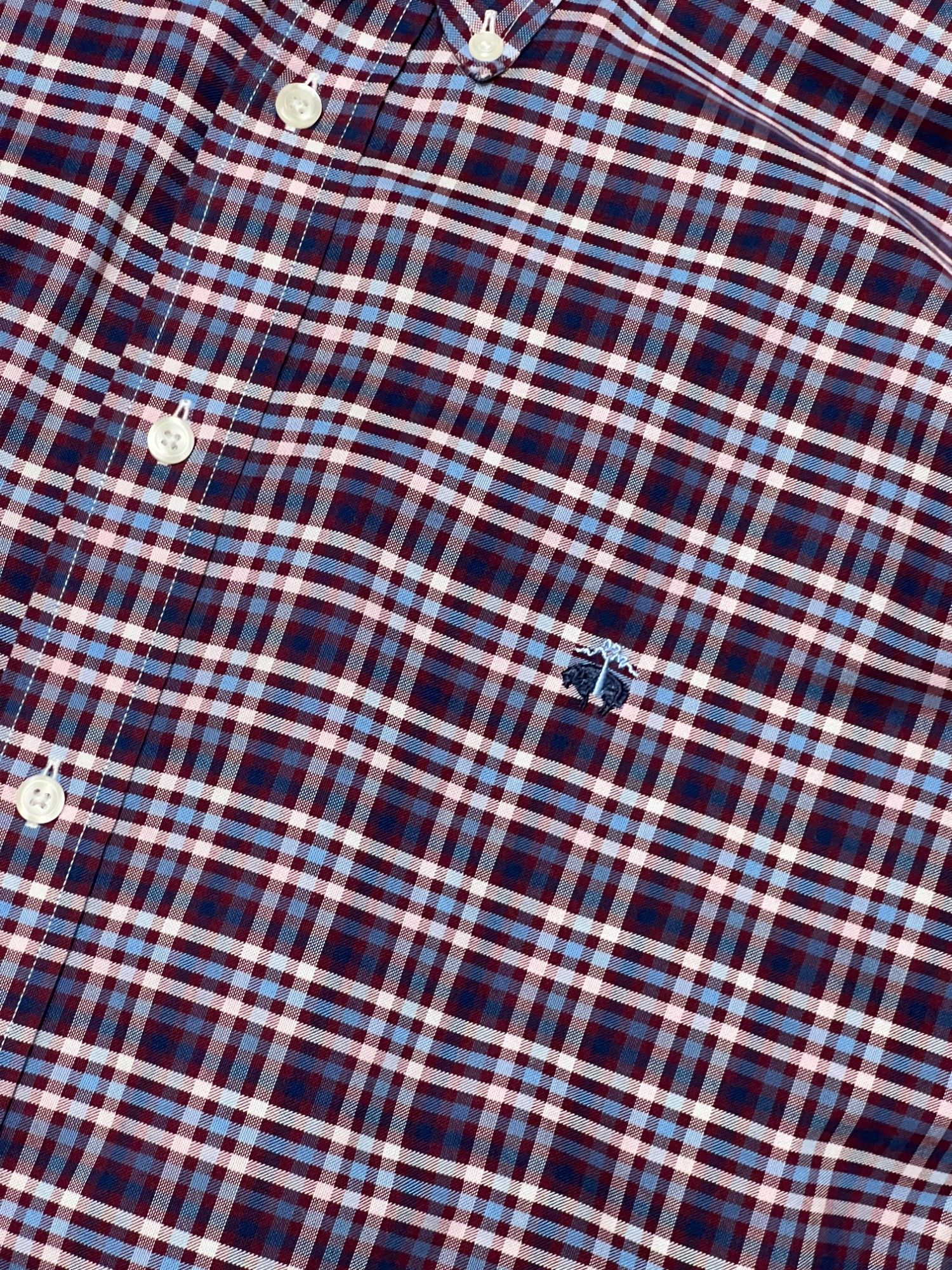 Brooks Brothers Brooks Brothers Shirt Men's L Regent Button Down Plaid Size US L / EU 52-54 / 3 - 11 Thumbnail