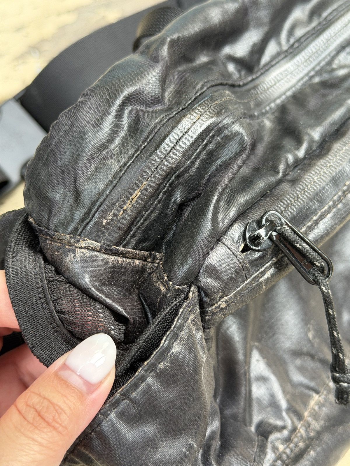 Supreme Supreme Black Cordura Waist Crossbody Bag Size ONE SIZE - 5 Thumbnail