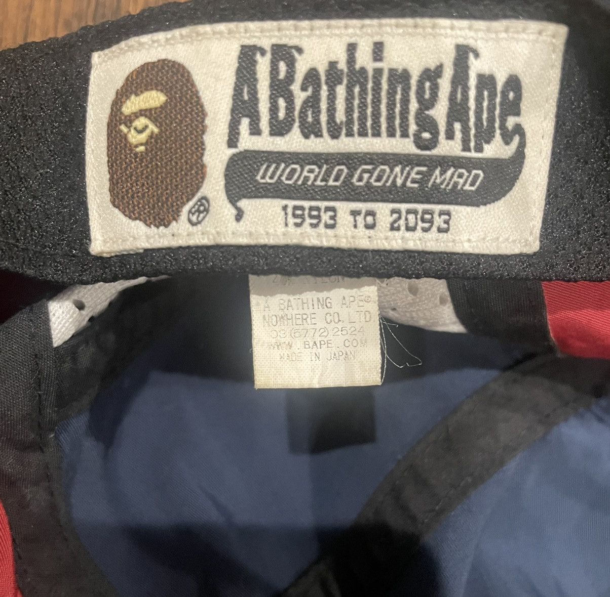 Bape Bape Reflective 5-panel Mesh Camp Cap Hat Size ONE SIZE - 3 Thumbnail