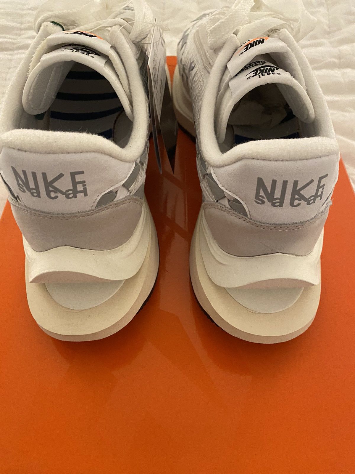 Jean Paul Gaultier x Sacai x Nike VaporWaffle Woven White