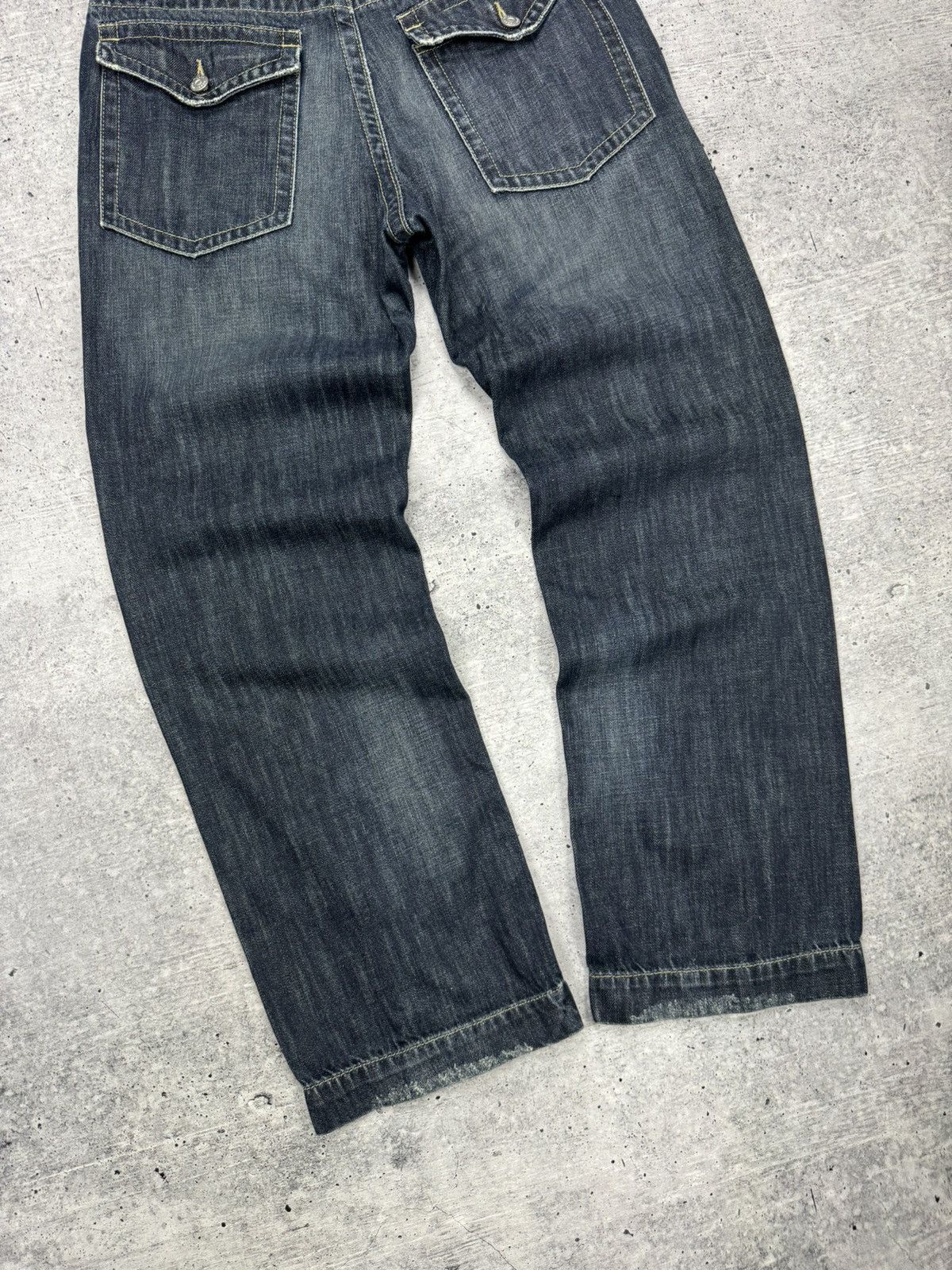 Hugo Boss × Vintage Vintage Y2K Style Hugo Boss Button Pockets Archive Jeans Size US 33 - 17 Thumbnail