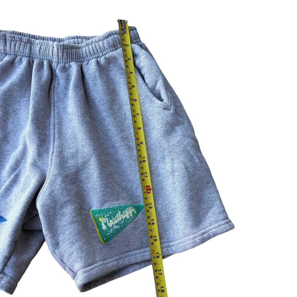 Los Angeles Apparel × Madhappy MADHAPPY RARE FLEECE SWEAT SHORTS Los Angeles Gym Training Size US 28 / EU 44 - 10 Thumbnail