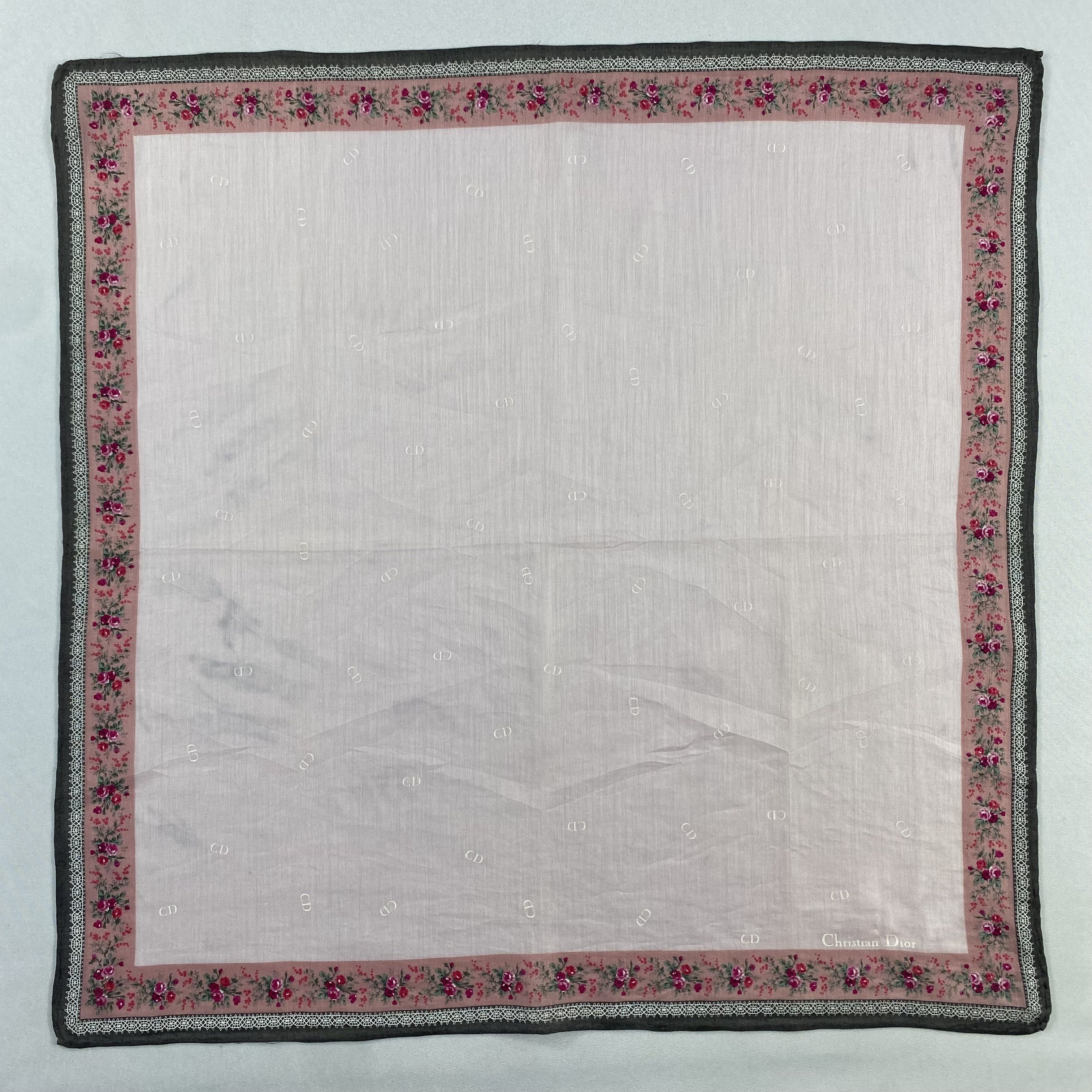 Vintage Christian Dior Monsieur Handkerchief / Neckerchief-P1774 Size ONE SIZE - 1 Thumbnail