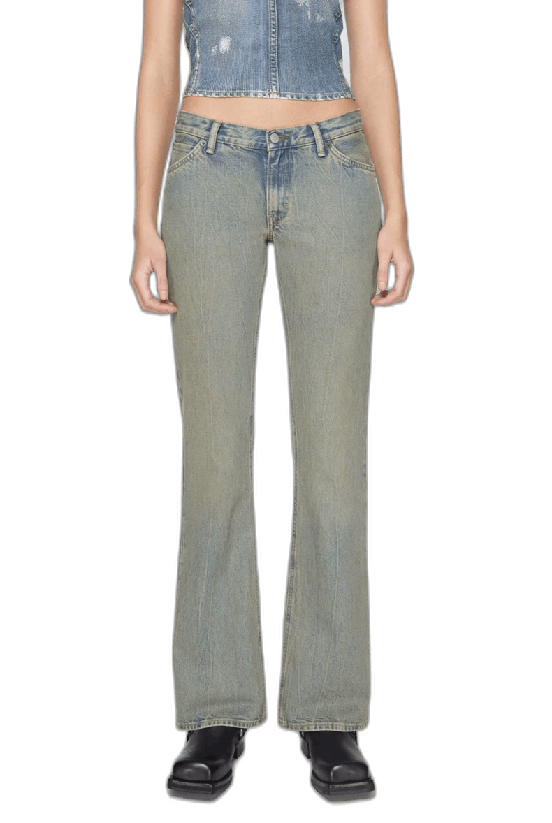 Acne Studios acne studios 2005 blue denim trousers Size US 26 / EU 42 - 1 Thumbnail