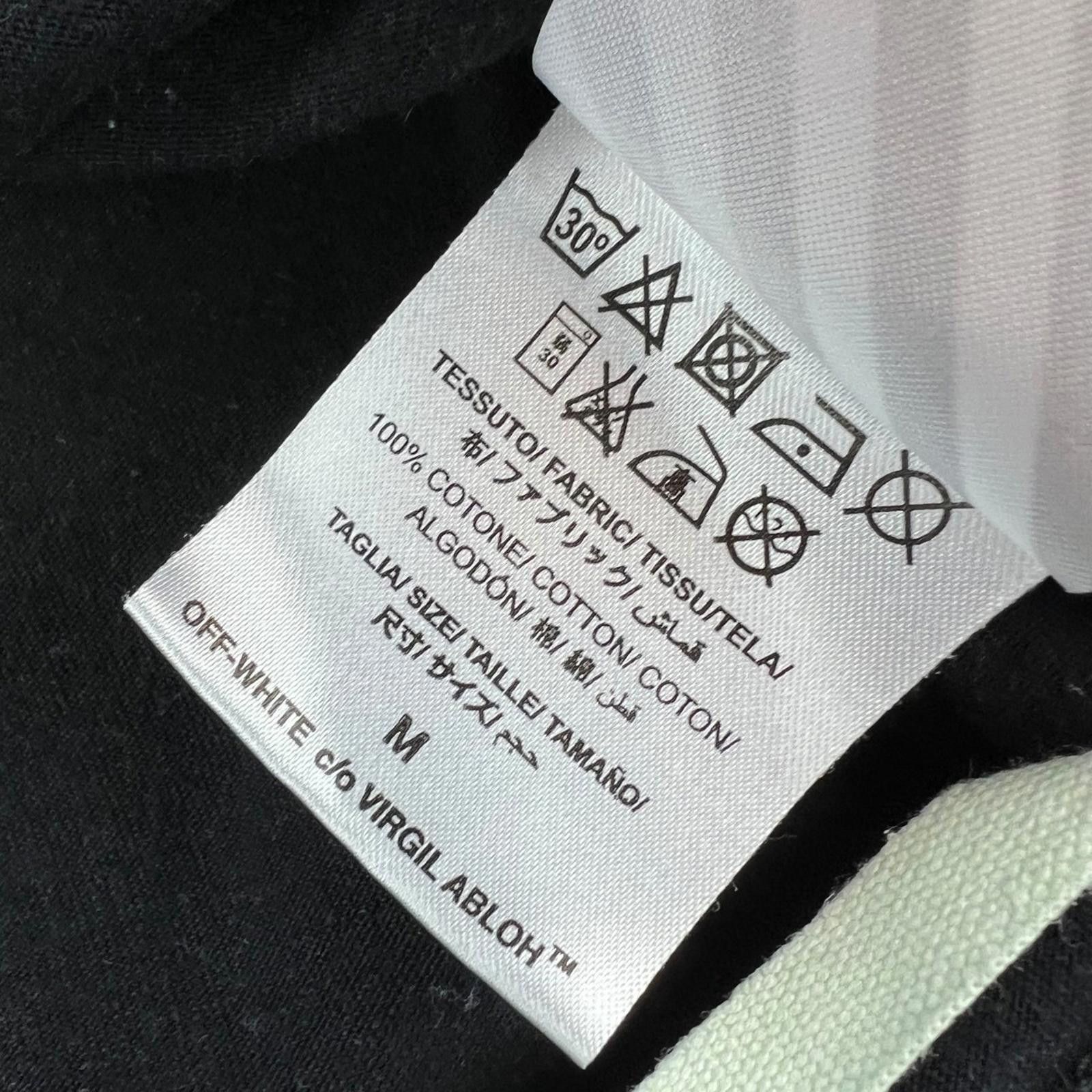 Off-White Off-White Spray Diagonal Black Long Sleeve T Shirt | Grailed