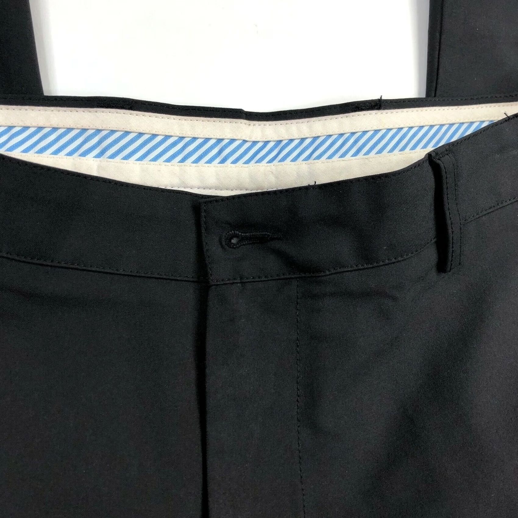 Footjoy FJ FootJoy Black Mens Athletic Active Golf Pants 34 Waist 34 Inseam 30 Tapered Solid Polyester Spandex Sportswear Pants Size US 34 / EU 50 - 3 Thumbnail
