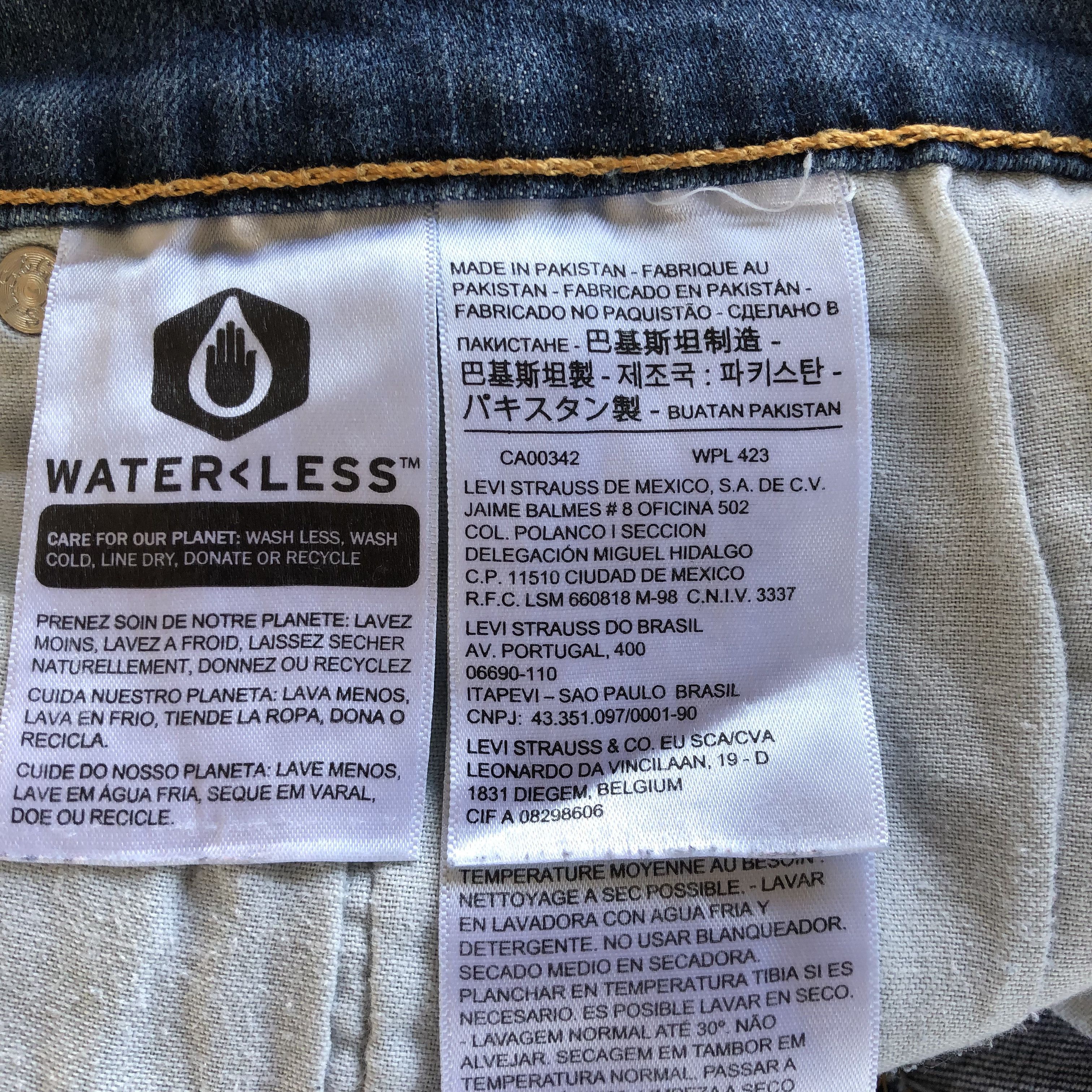 Levi's Vintage Y2K Levis Ripped Jeans Levi's 505 Faded Denim Size US 34 / EU 50 - 9 Thumbnail