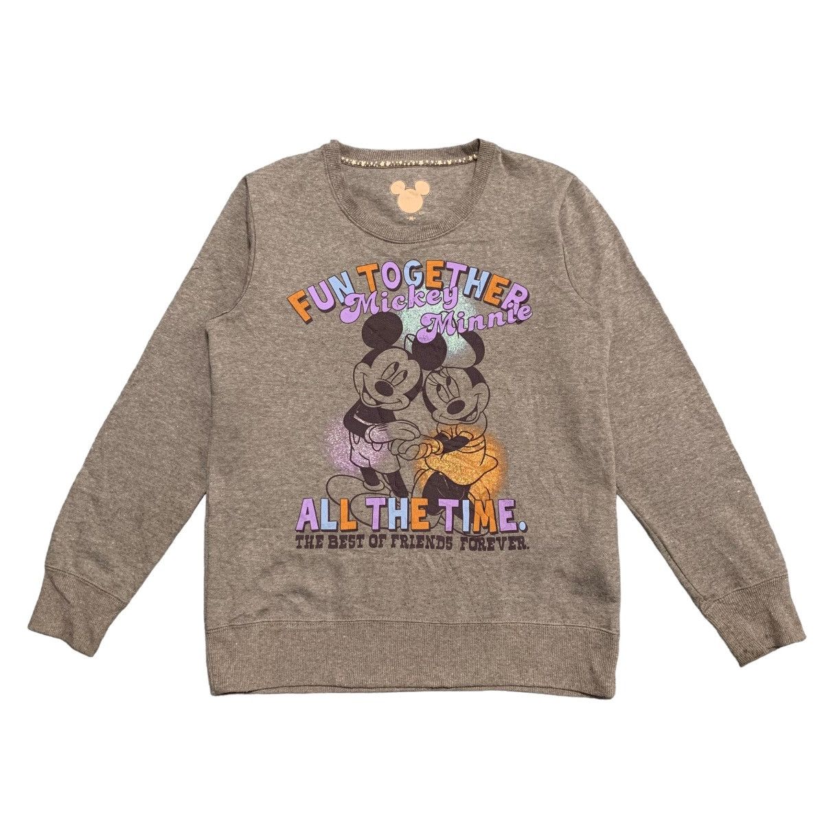 Disney Disney mickey & Minnie Fun Togerher Sweatshirt Size S / US 4 / IT 40 - 1 Thumbnail