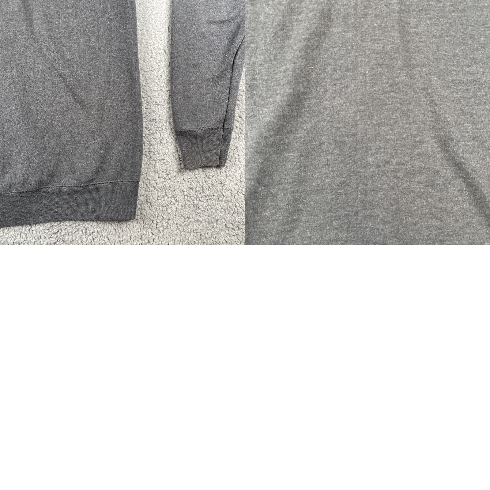 Hanes Disney Hanes Men’s Small Zip Up Hoodie Mickey Mouse Graphic Gray S Size US S / EU 44-46 / 1 - 11 Thumbnail