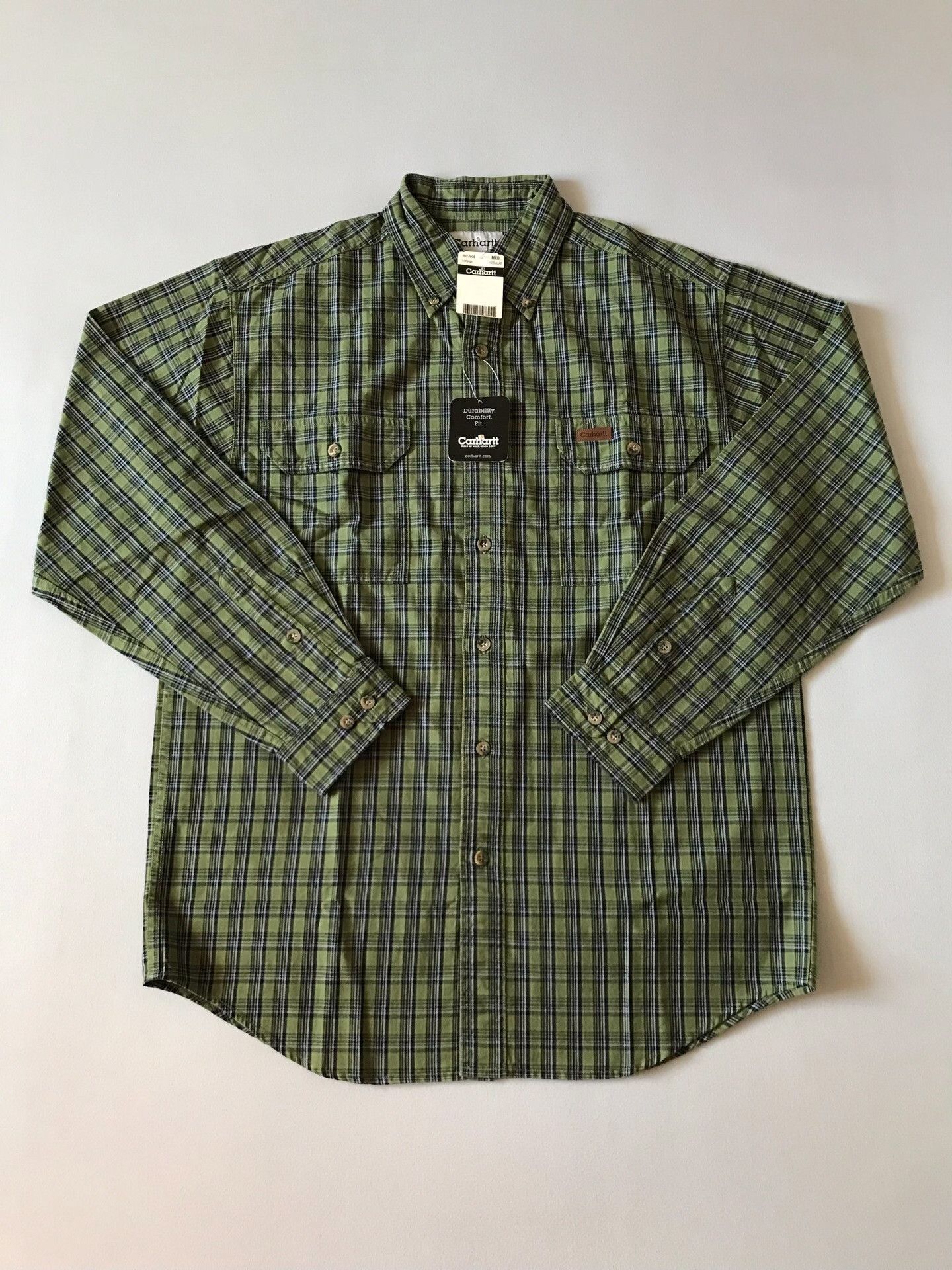Carhartt Carhartt S172 FGN Work Shirt Size US M / EU 48-50 / 2 - 1 Thumbnail