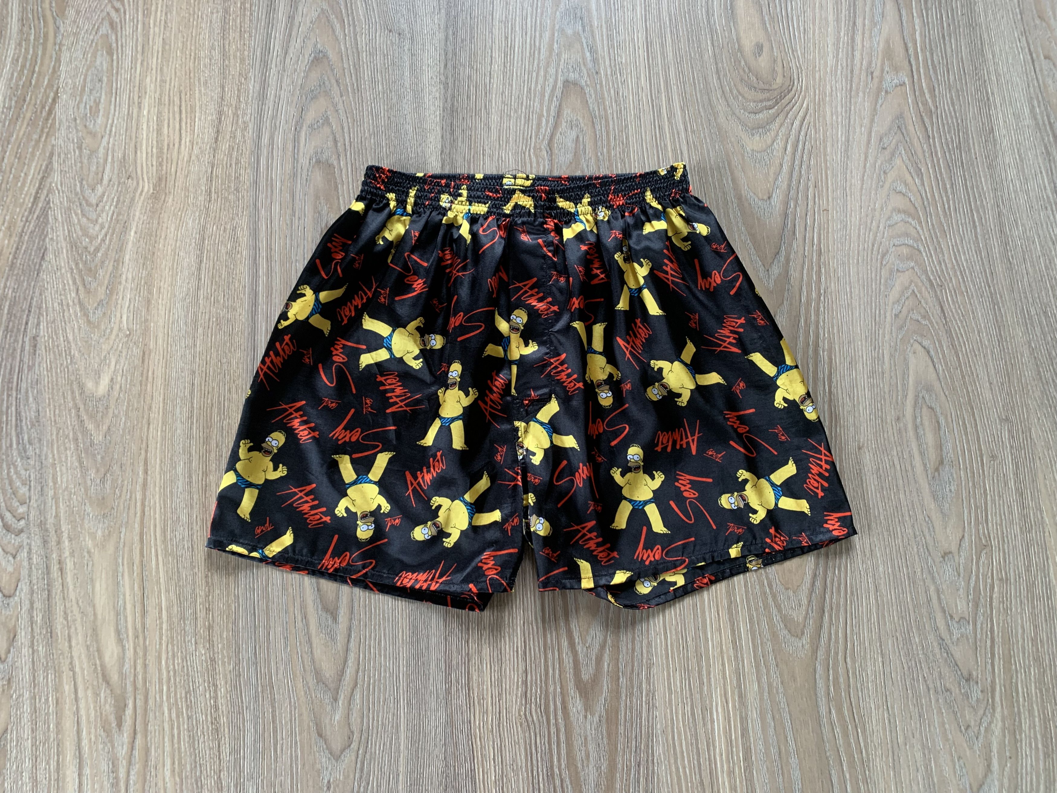The Simpsons × Vintage The Simpsons Vintage Underwear Boxers Underpants Size US 31 - 1 Thumbnail