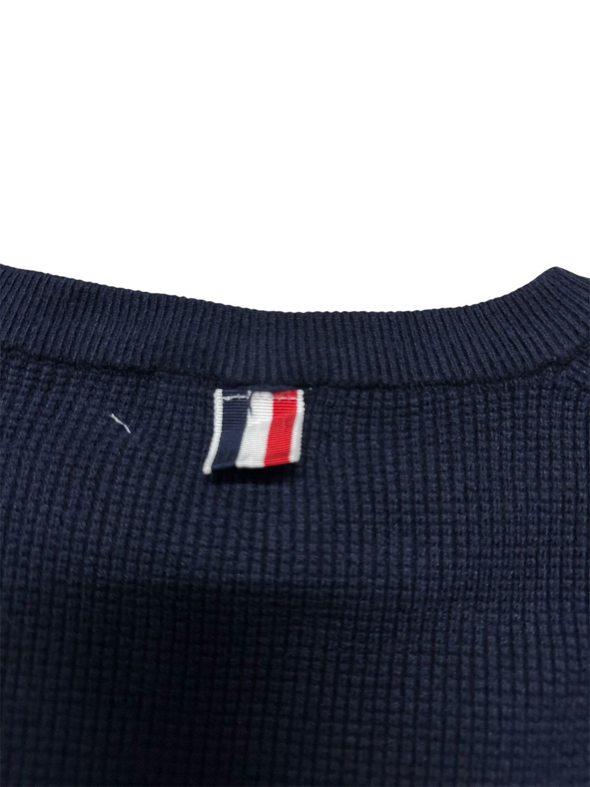 Thom Browne THOM BROWNE WAFFLE JUMPER KNITWEAR SWEATSHIRT SIZE 1 Size US S / EU 44-46 / 1 - 11 Thumbnail