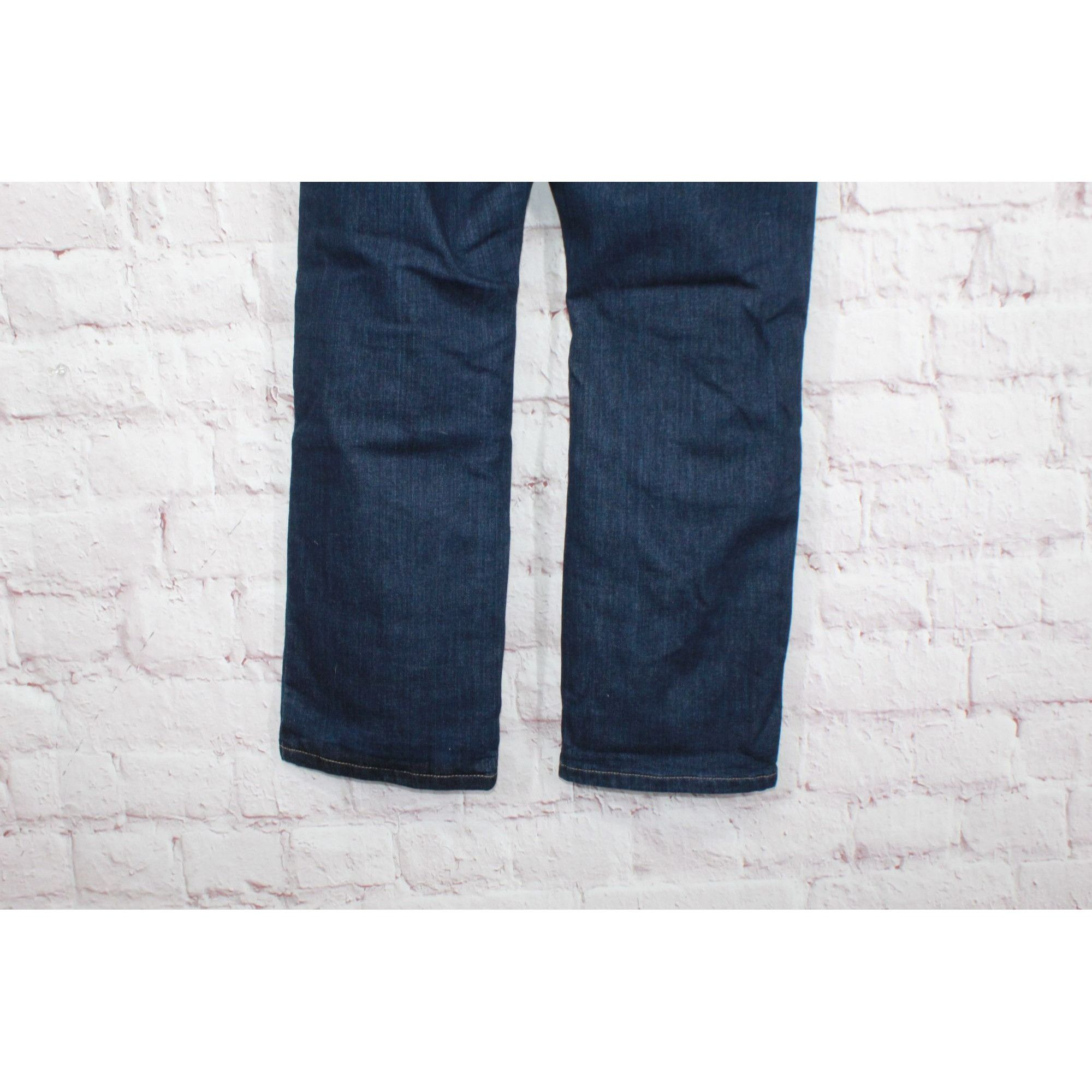 L.L. Bean LL Bean Women's Jeans Mid Rise Straight Leg Rinsed Size 34" / US 12 / IT 48 - 5 Thumbnail