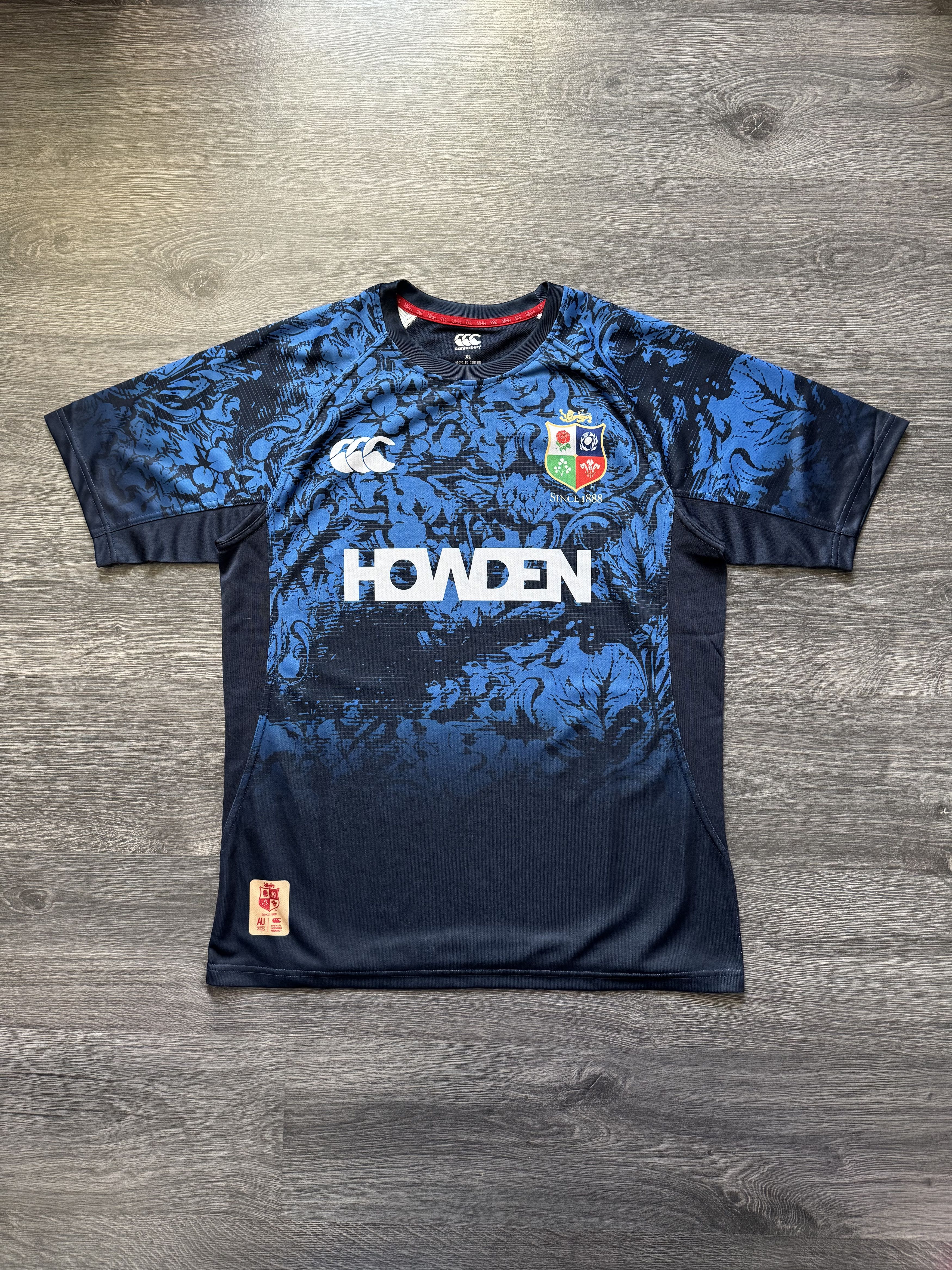 Canterbury of New Zealand Canterbury British and Irish Lions Rugby Jersey Size US XL / EU 56 / 4 - 1 Thumbnail