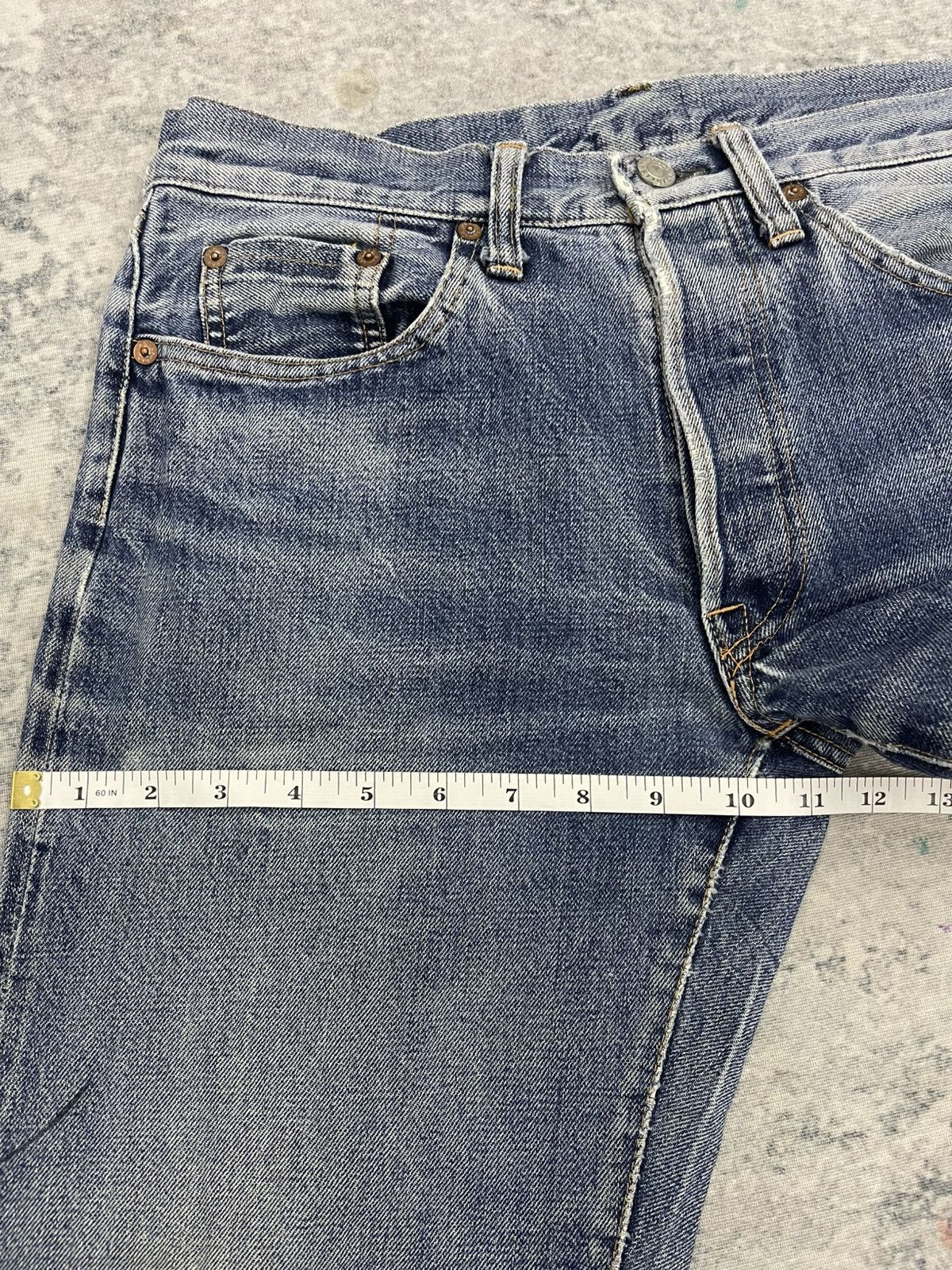 Studio D'Artisan Vintage Studio D'Artisan x Quadro G-001 Selvedge Jeans Size US 31 - 14 Thumbnail