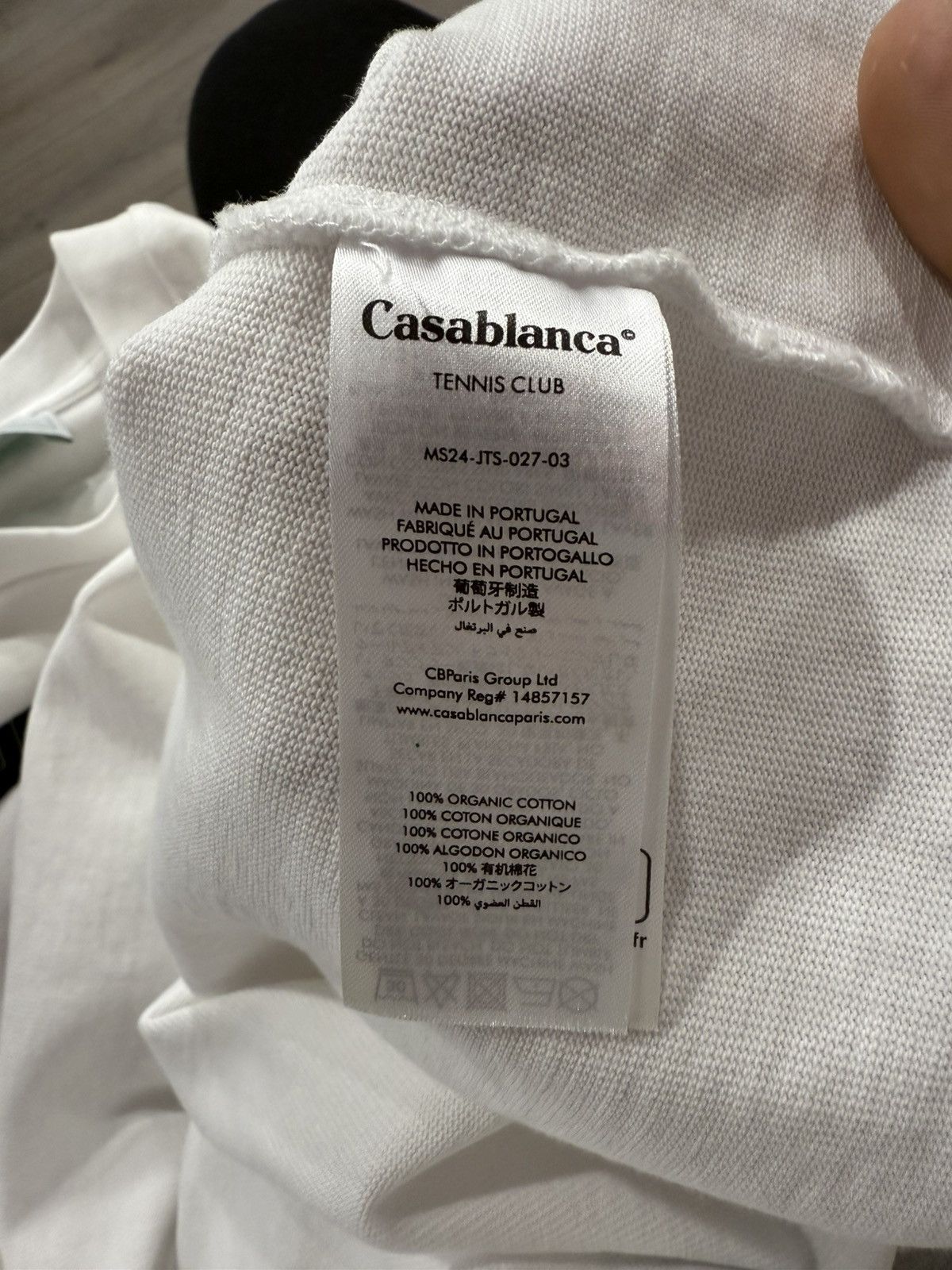 Casablanca Casablanca Way Logo T-Shirt Size US XXL / EU 58 / 5 - 4 Thumbnail
