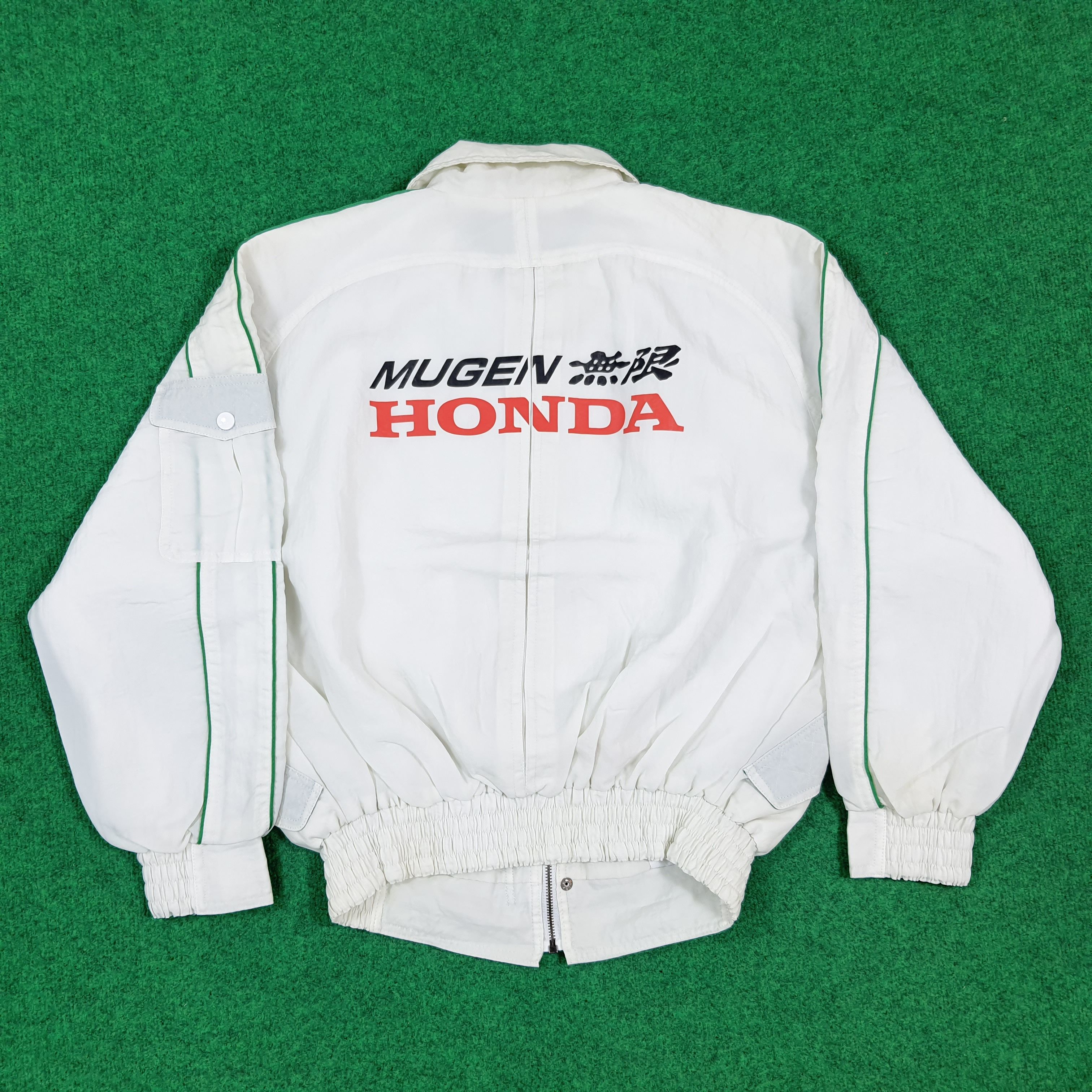 Japanese Brand Vintage Honda Mugen Custom Logo Pit Crew Jacket C300N14 Size US M / EU 48-50 / 2 - 1 Thumbnail