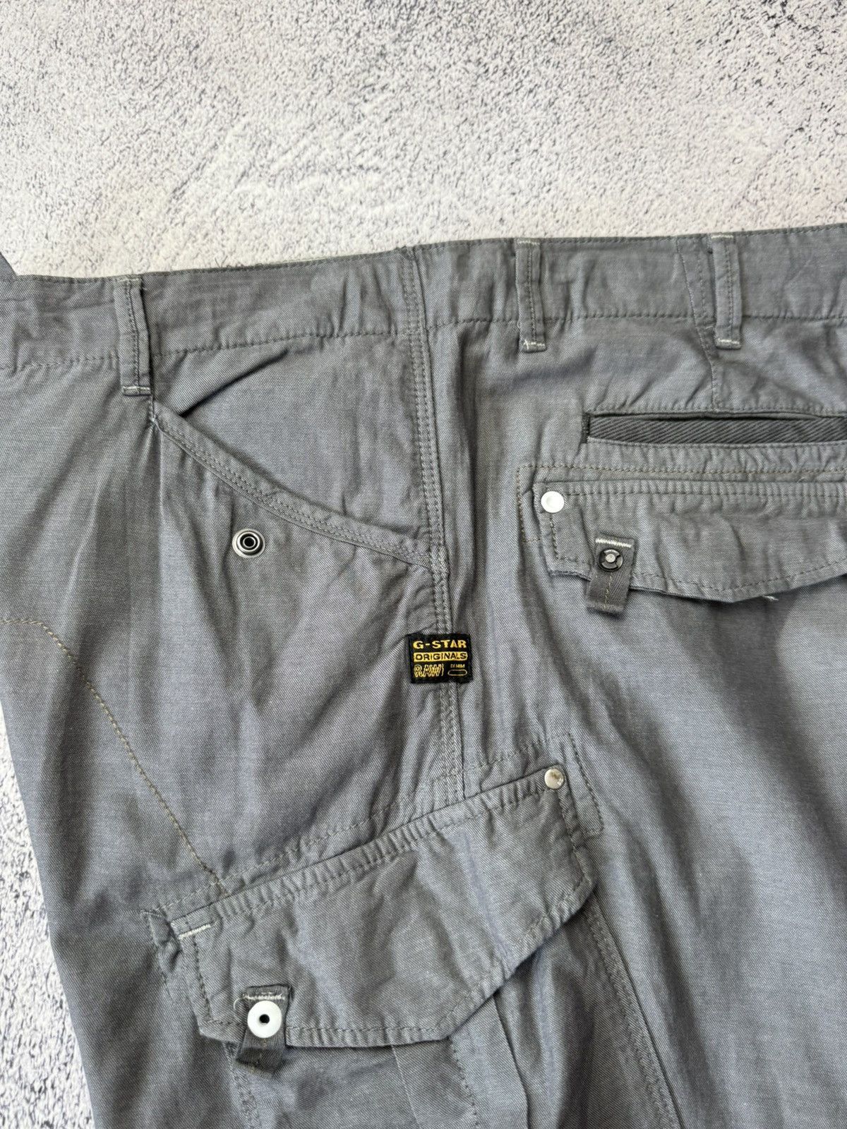 G-Star Vintage G Star Raw Cargo Pants Streetwear Japanese Y2K Size US 30 / EU 46 - 22 Thumbnail