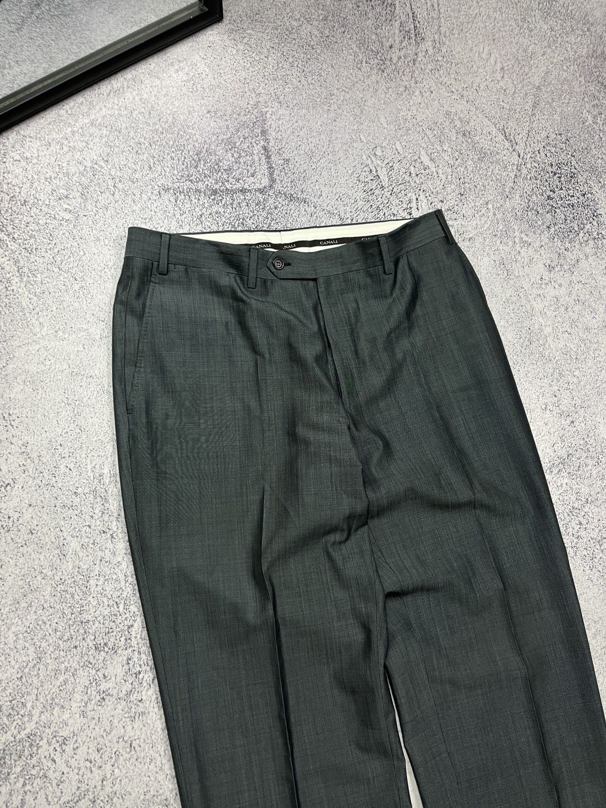Canali Vintage Canali Wool Silk Suit Blazer Jacket And Pants Size 50R - 16 Thumbnail