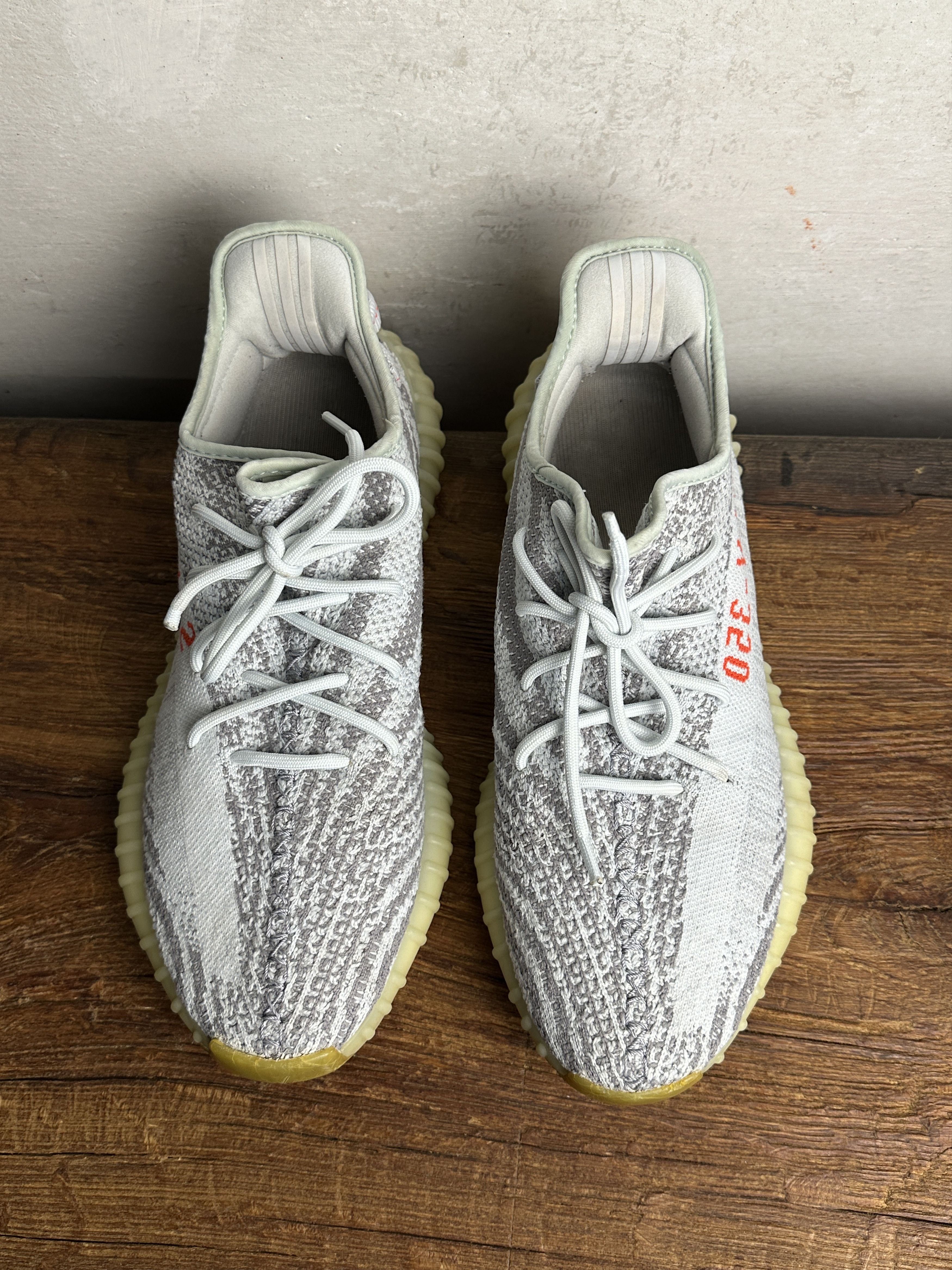 Adidas Adidas Yeezy Boost 350 V2 Blue Tint Size US 11.5 / EU 44-45 - 8 Thumbnail