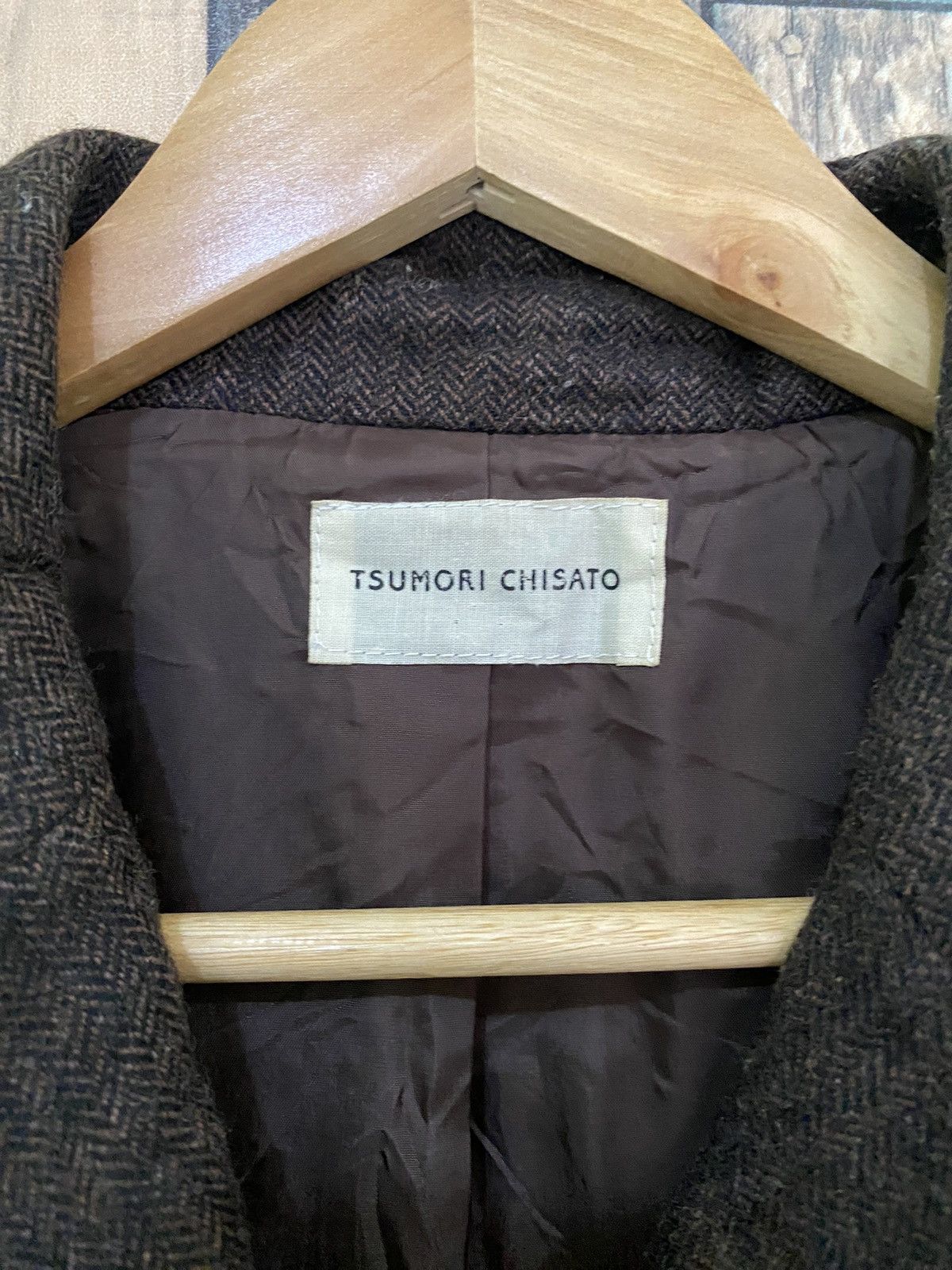 Aran Isles Knitwear Tsumori Chisato by Issey Miyake Smile Pocket Jacket Size US M / EU 48-50 / 2 - 3 Thumbnail