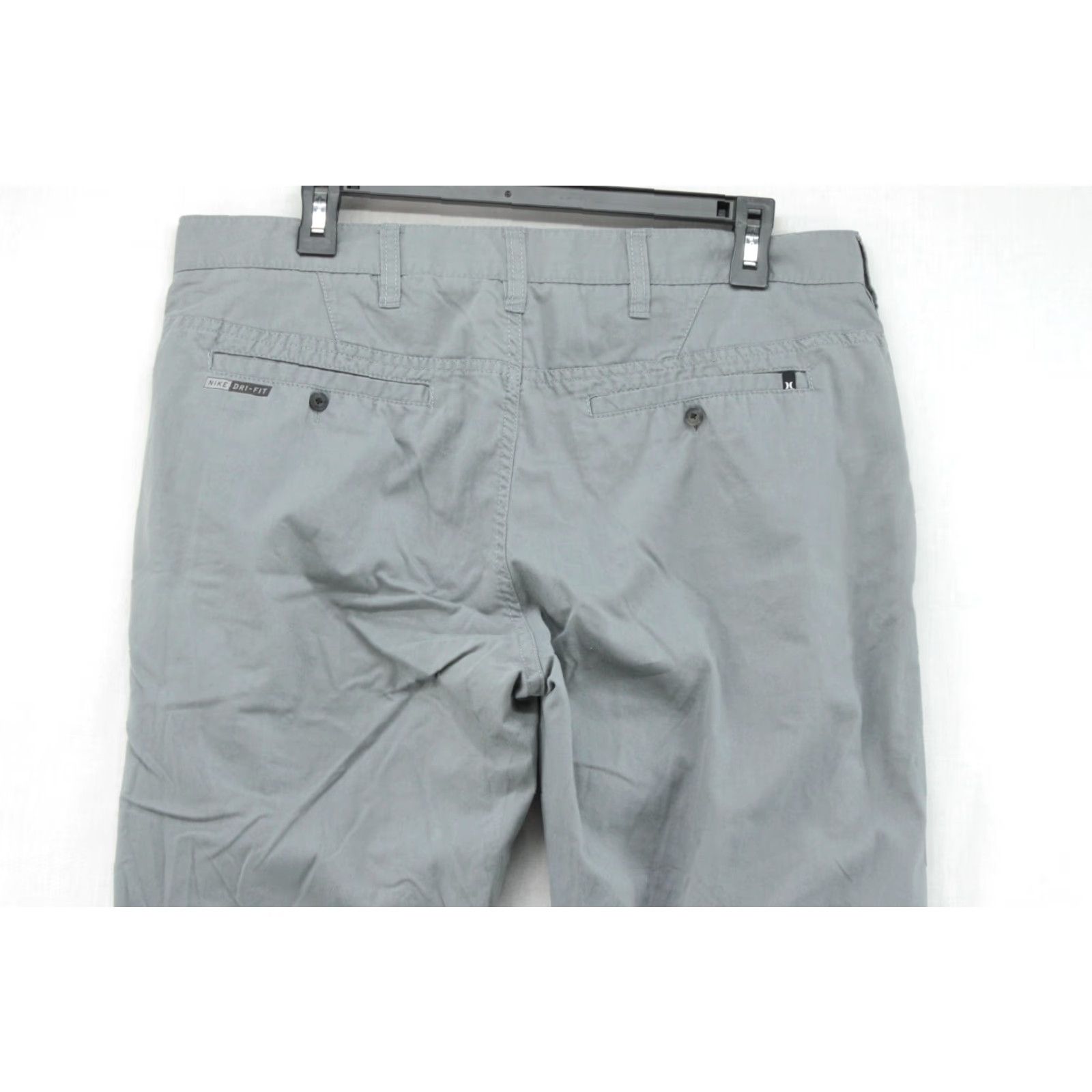 Hurley Hurley Nike Dri Fit Pants Men 34 Grey Cotton Blend Modern Preppy Soft Chino Casual Workwear 90s City Grunge Preppy Mens Size US 34 / EU 50 - 6 Thumbnail