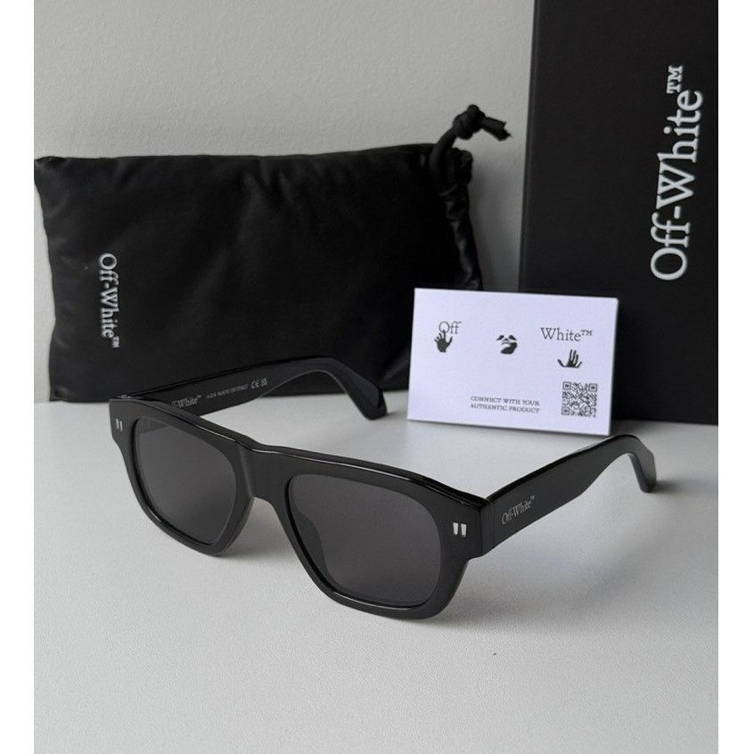 Off-White NEW Off White Providence Black Unisex Sunglasses Size ONE SIZE - 1 Thumbnail