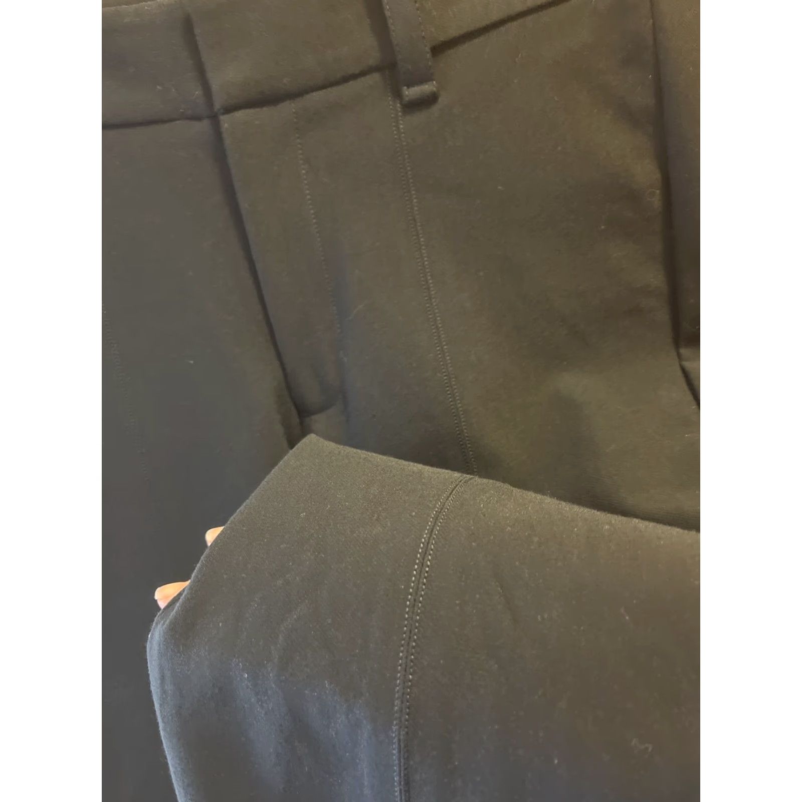 Vince VINCE Slim Fit Ponte Pants Black Size 4 Mid Rise Skinny Dress Pants Womens Size 27" / US 4 / IT 40 - 3 Thumbnail
