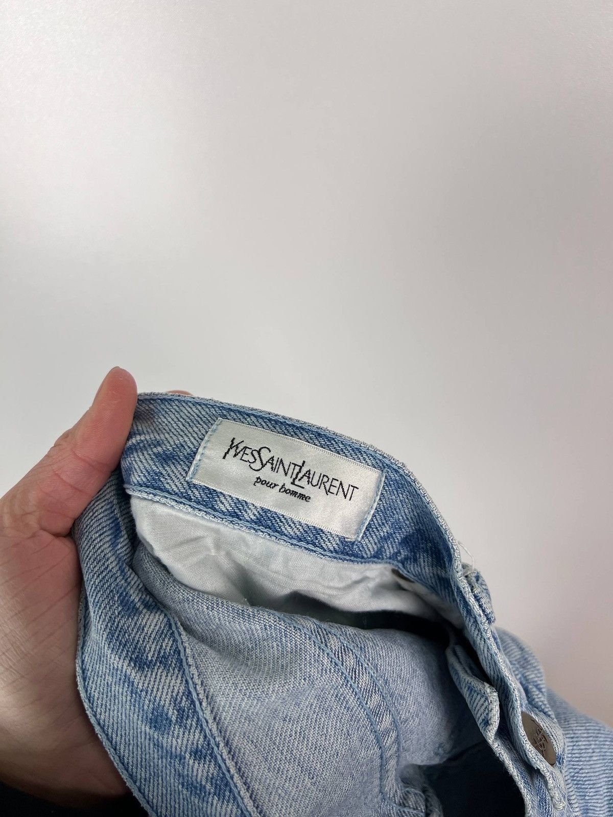 Yves Saint Laurent Yves Saint Laurent vintage denim size 34 Size US 34 / EU 50 - 4 Thumbnail