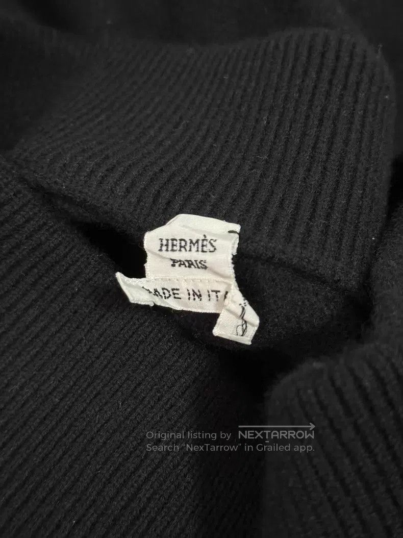 Hermes Hermes Black cashmere pants Size 24" / US 00 / IT 34 - 3 Thumbnail