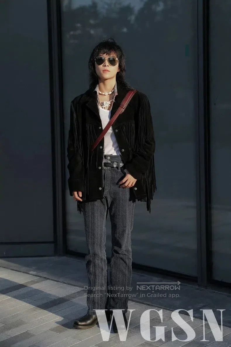 Schott Schott Western fringed soft cowhide Size US S / EU 44-46 / 1 - 5 Thumbnail
