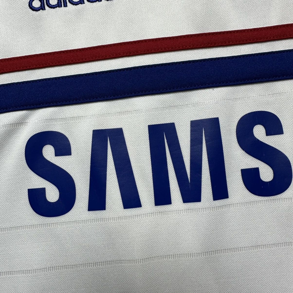 Vintage CHELSEA ADIDAS 2013/2014 FOOTBALL AWAY JERSEY #17 HAZARD Size US M / EU 48-50 / 2 - 6 Thumbnail