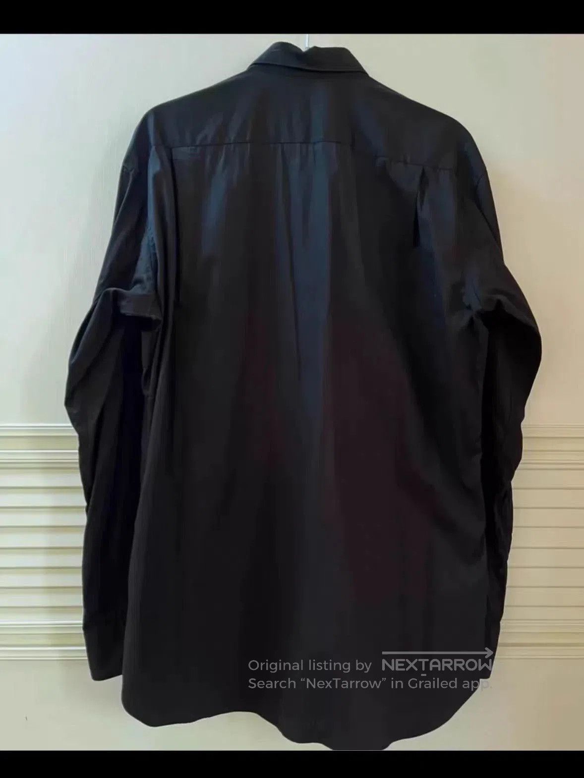 Comme des Garcons SHIRT Black Long Sleeve Button. Size US M / EU 48-50 / 2 - 2 Thumbnail