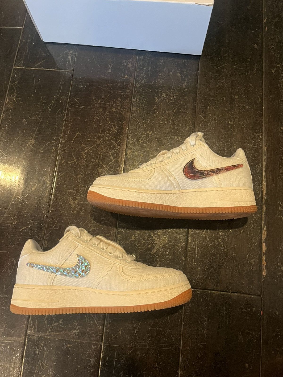 Nike Travis Scott Cactus Jack AF1 Size US 7 / EU 40 - 2 Thumbnail