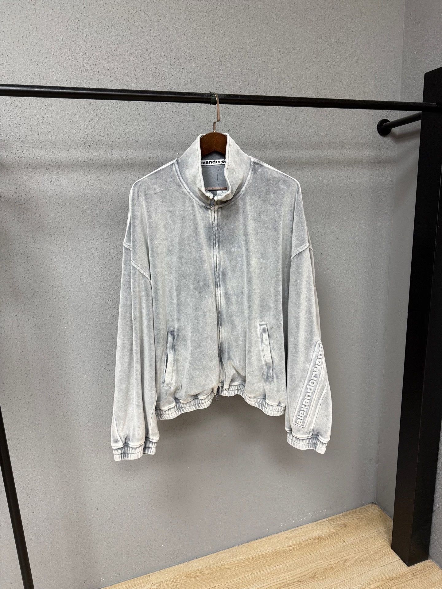 Alexander Wang Alexander Wang Tie-Dye Velvet Coat Size XL / US 12-14 / IT 48-50 - 1 Thumbnail