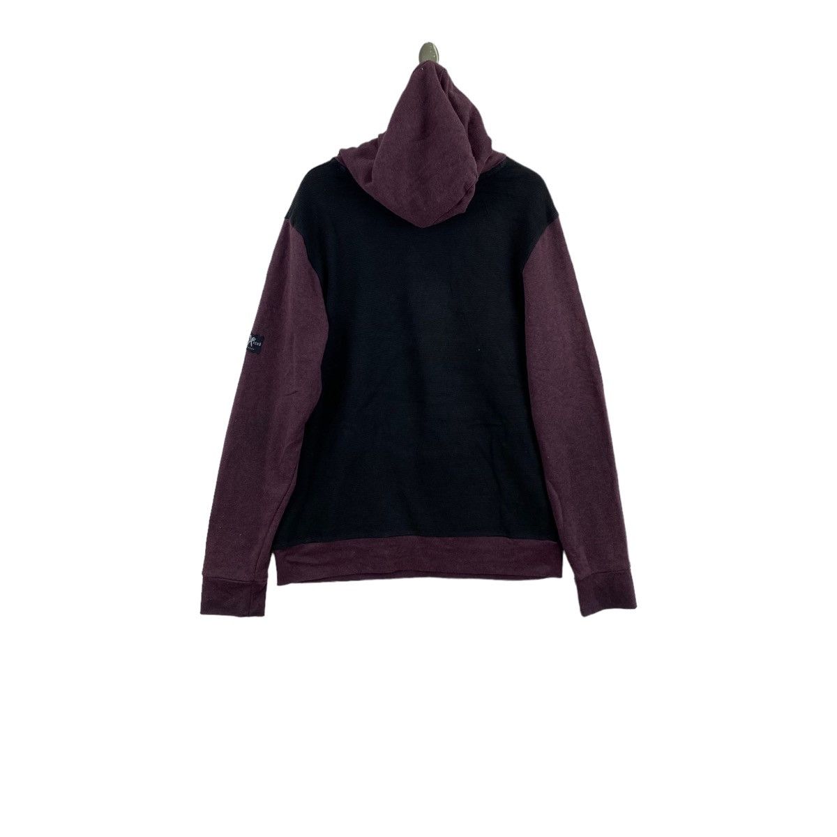 Marc Ecko MARC ECKO Cut & Sew Plain Black Red Pullover Hoodie Size US L / EU 52-54 / 3 - 2 Thumbnail