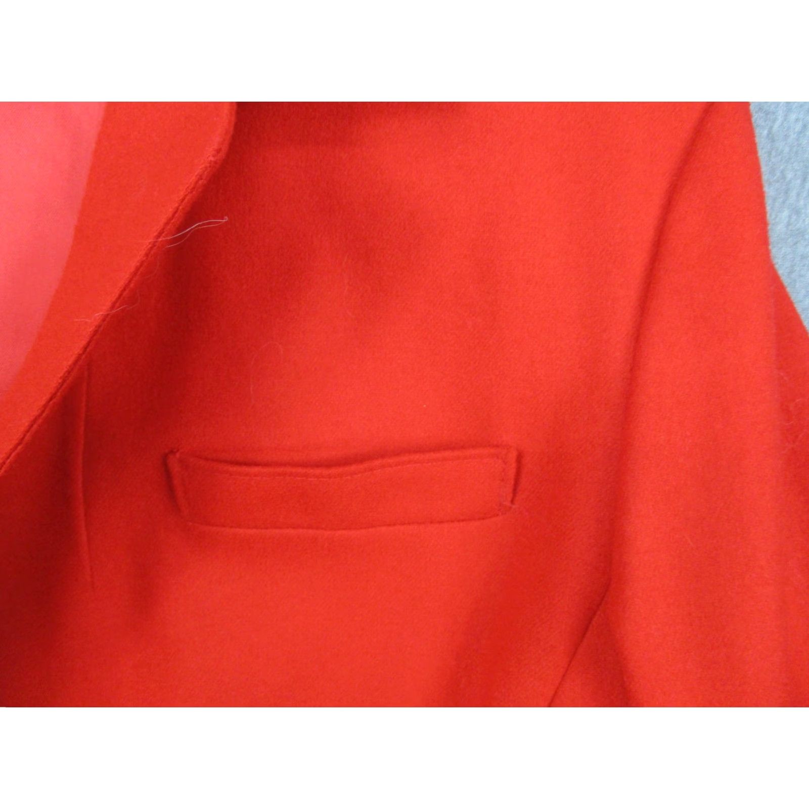 Pendleton VINTAGE Pendleton Blazer Womens 18 Red Wool Gold Buttons Pockets Made USA 70s Jacket Womens Red Wool Blazer 70s Vintage Cheap Shipping Size XXL / US 16-18 / IT 52-54 - 7 Thumbnail