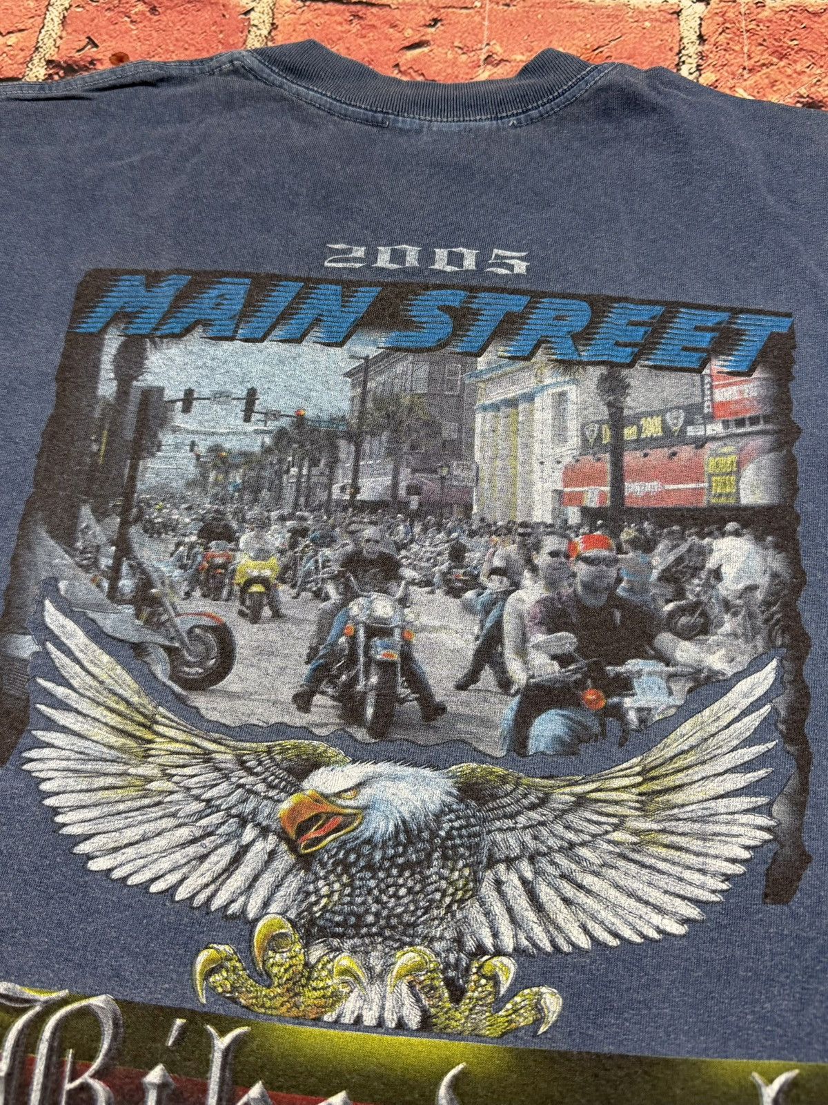 Vintage Vintage Daytona Beach Bike Week Double Sided Motorcycle Tee Size US L / EU 52-54 / 3 - 5 Thumbnail
